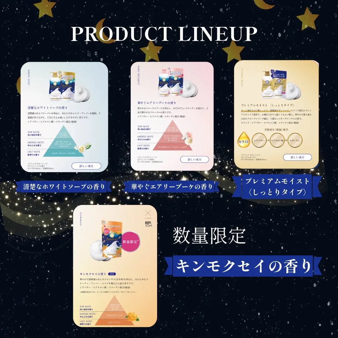 バウンシア ボディソープ プレミアムモイスト＜しっとりタイプ＞/Bouncia/ボディソープを使ったクチコミ（3枚目）