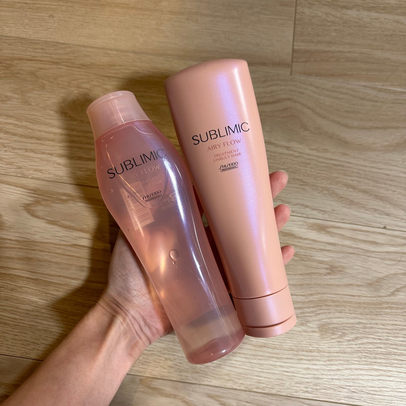 エアリーフロー シャンプー/トリートメント/サブリミック/サロンシャンプーを使ったクチコミ(1枚目)