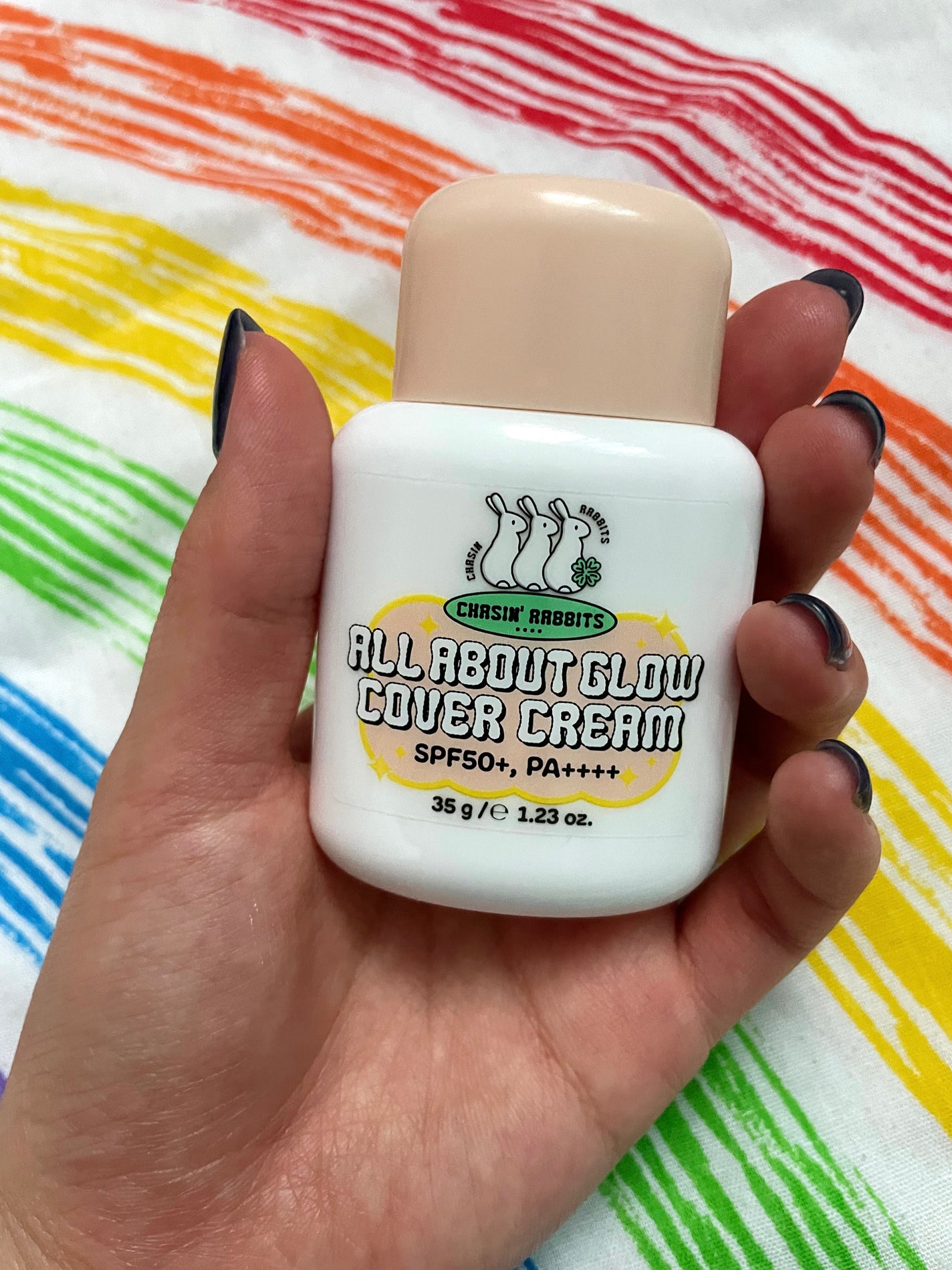 オールアバウトグロウカバークリーム/CHASIN'RABBITS/日焼け止めクリームを使ったクチコミ(1枚目)