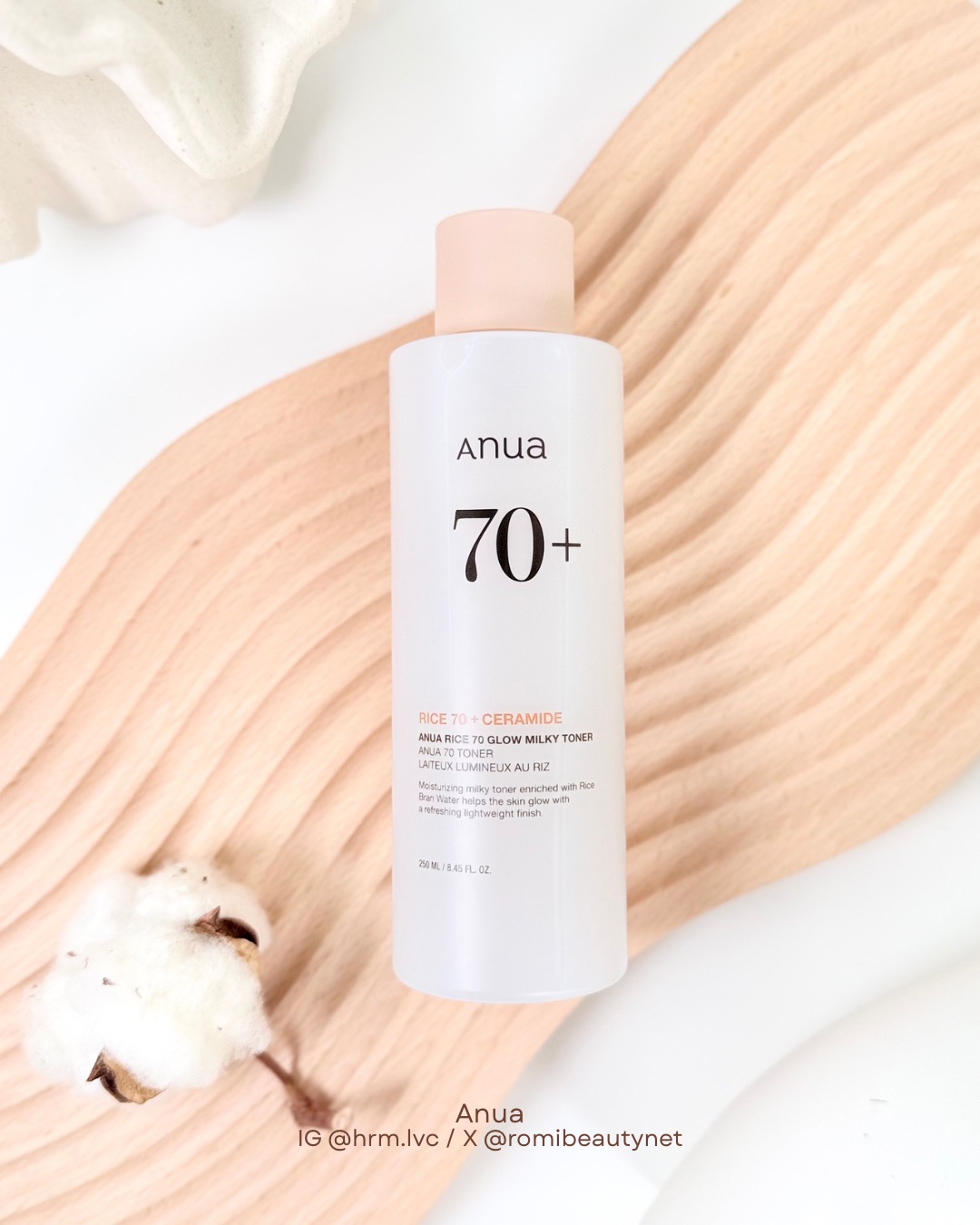 ライス70 グロウミルキートナー/Anua/化粧水を使ったクチコミ（1枚目）
