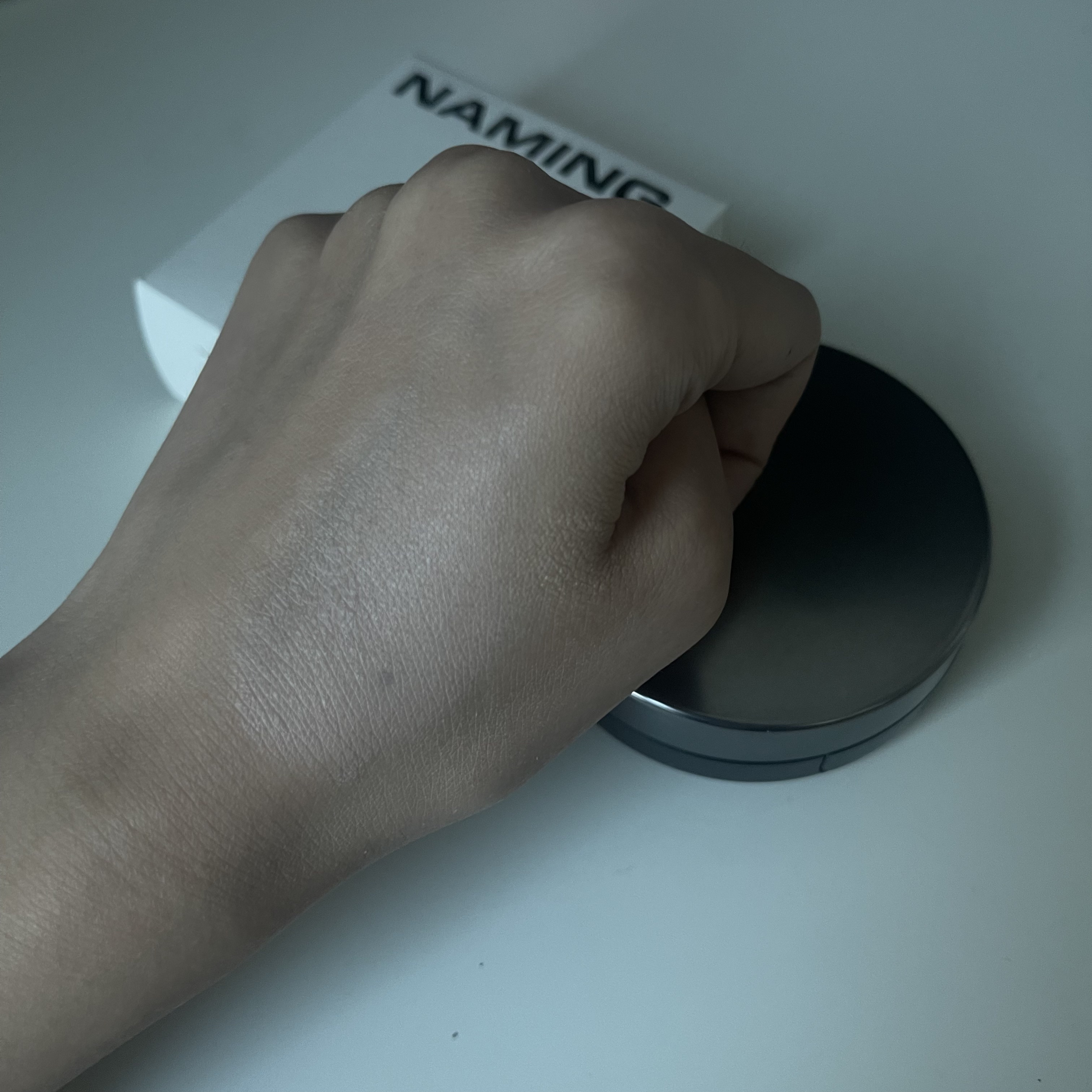 ネーミング ゼログラビティ カバーフィットクッション/NAMING./クッションファンデーションを使ったクチコミ（3枚目）