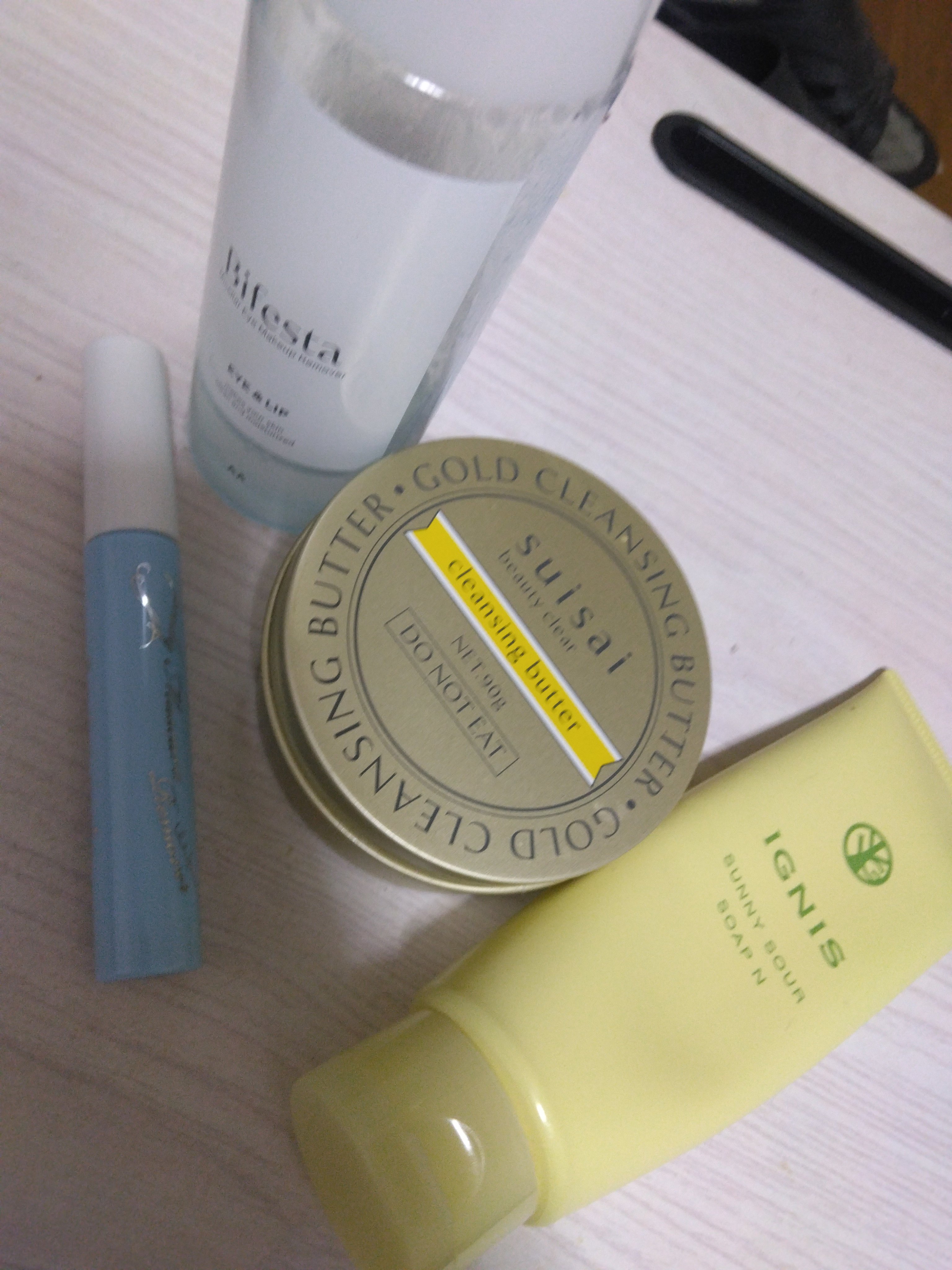 スイサイ ビューティクリア ゴールド クレンジングバター/suisai/クレンジングバームを使ったクチコミ（1枚目）