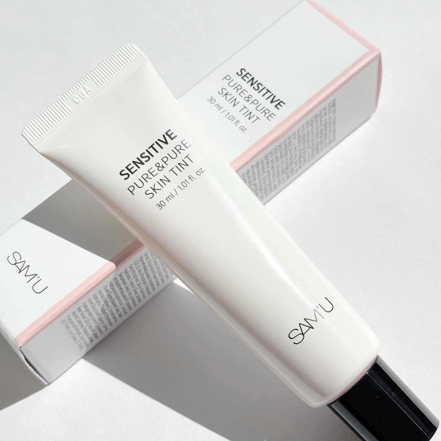 センシティブピュア＆ピュアスキンティント/SAM'U/化粧下地を使ったクチコミ（1枚目）