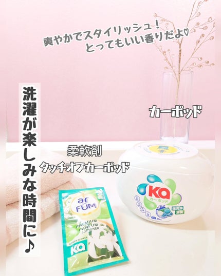 カーポッド/王子製薬/洗濯洗剤を使ったクチコミ(1枚目)