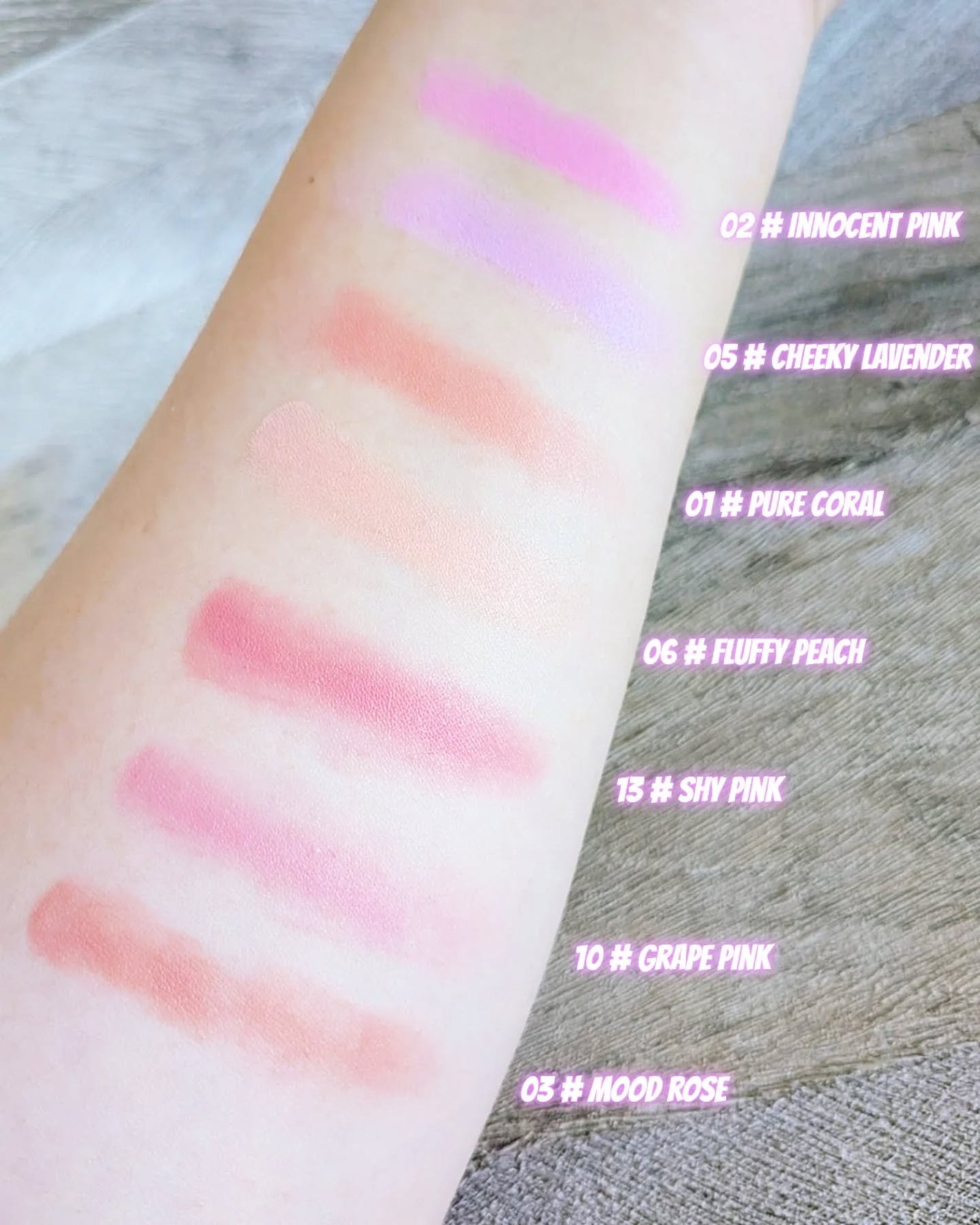 Luv Beam Cheek/lilybyred/パウダーチークを使ったクチコミ(4枚目)