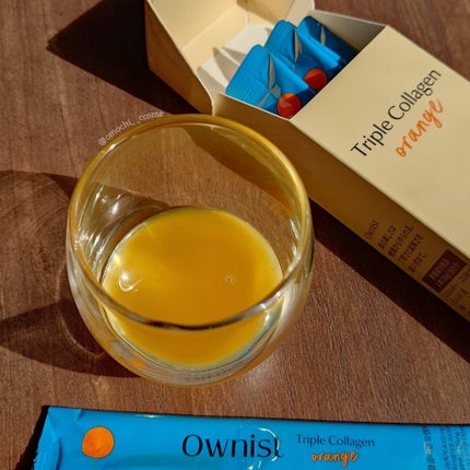 トリプルコラーゲン オレンジ/Ownist/美容サプリメントを使ったクチコミ(8枚目)