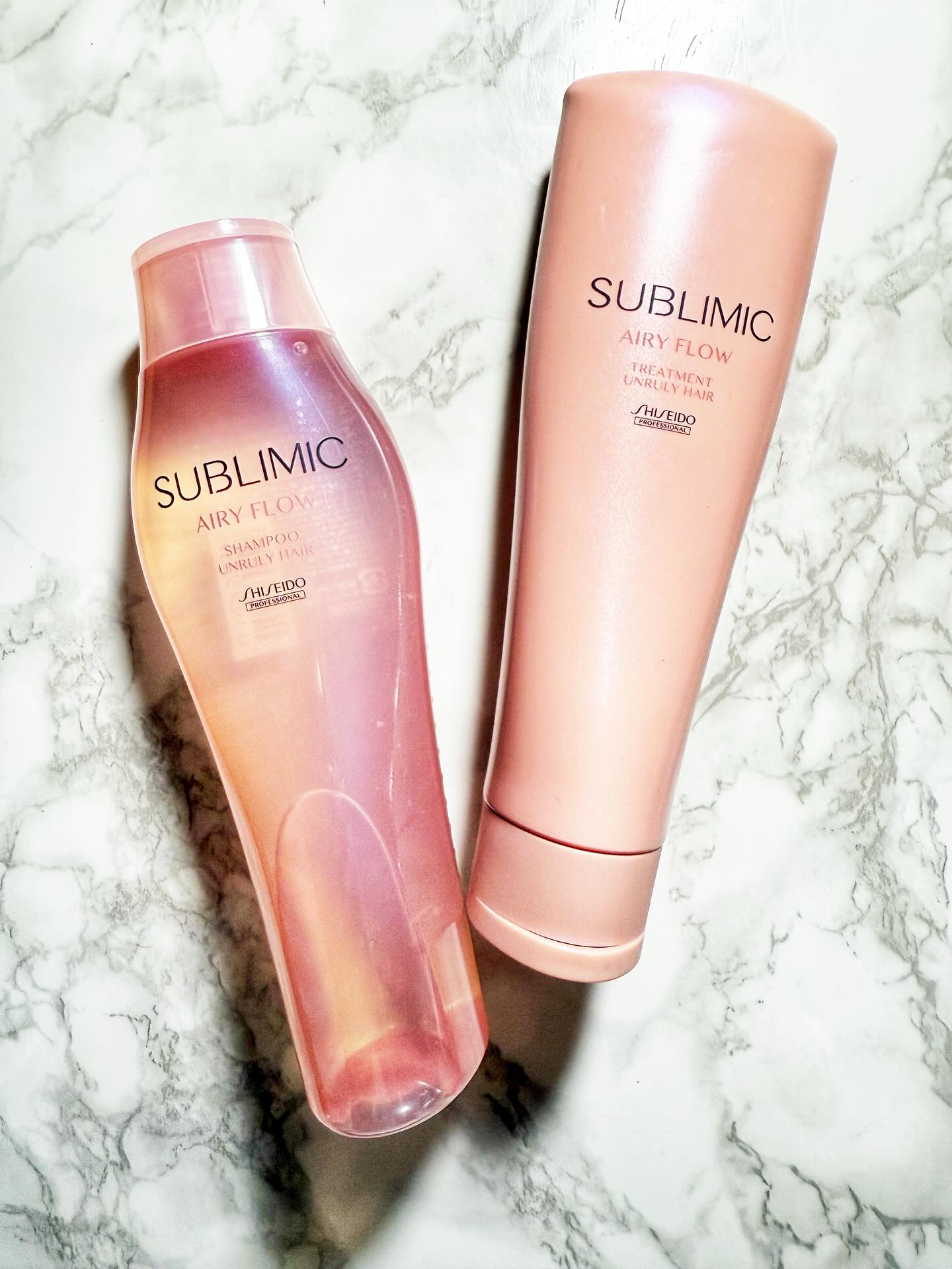 エアリーフロー シャンプー／トリートメント/サブリミック/サロンシャンプーを使ったクチコミ（1枚目）