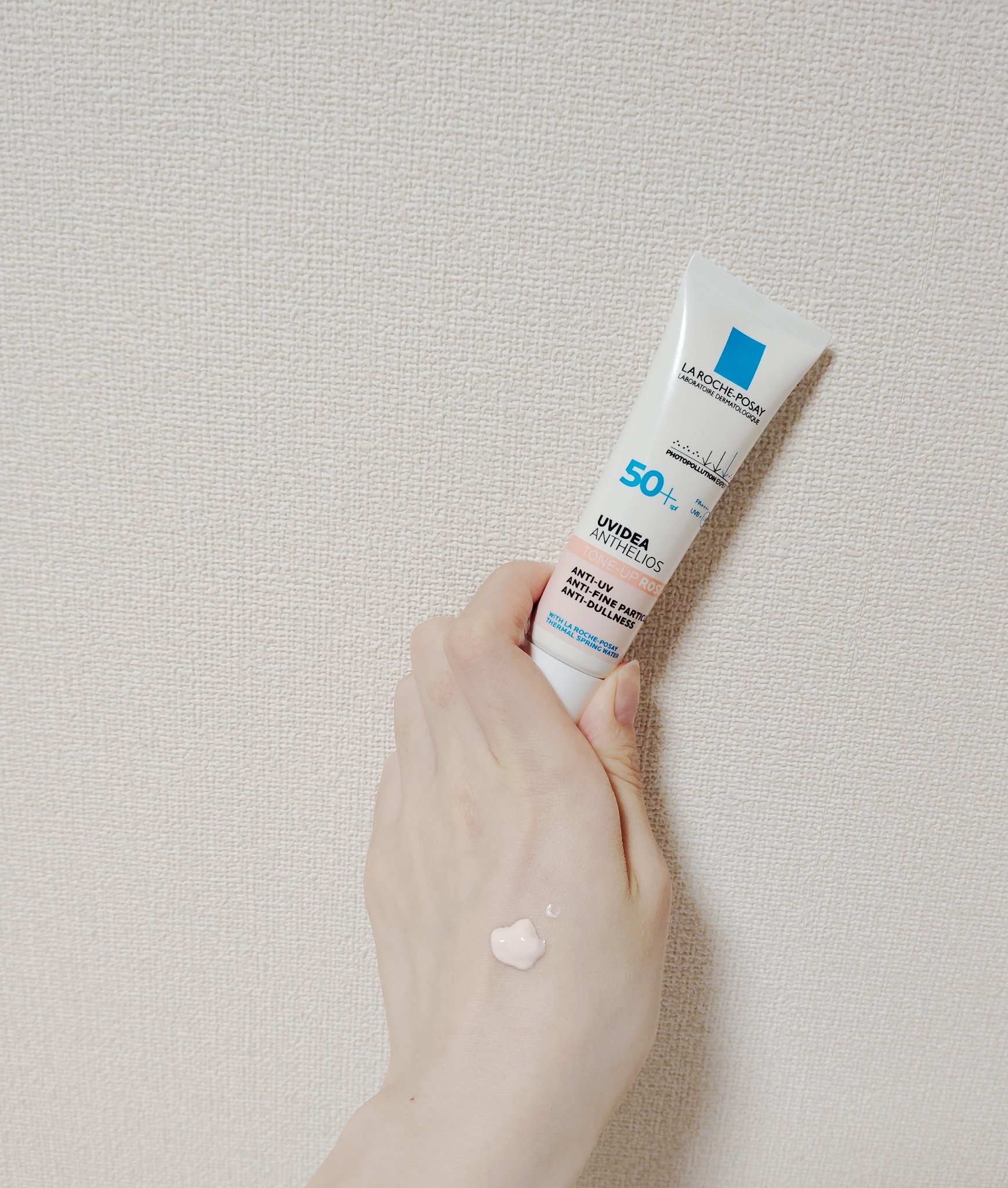 UVイデア XL プロテクショントーンアップ ローズ+/ラ ロッシュ ポゼ/日焼け止め・UVケアを使ったクチコミ（2枚目）