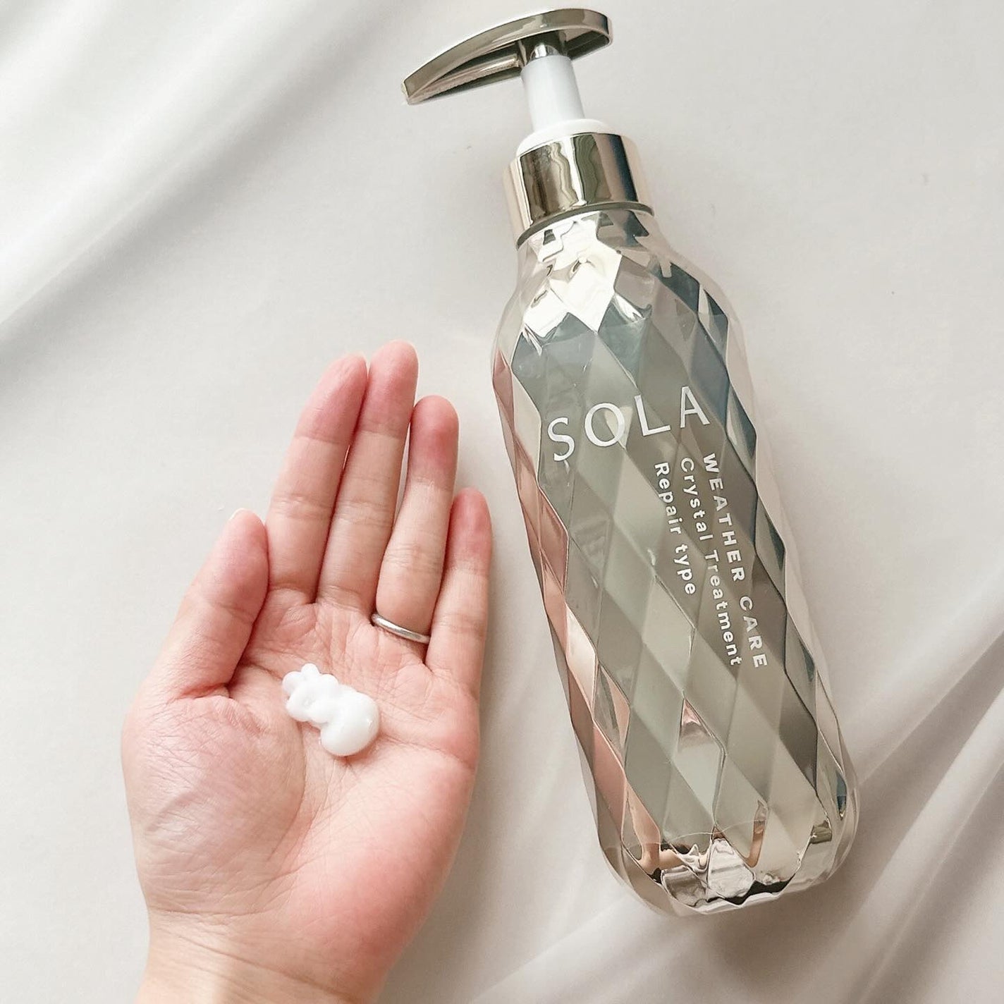 ソラ ウェザーケア クリスタル シャンプー/ヘアトリートメント リペアタイプ/SOLA WEATHER CARE/市販シャンプーを使ったクチコミ(5枚目)