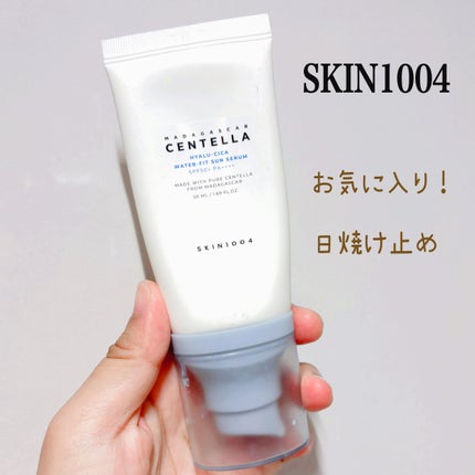 ヒアルーシカ ウォーターフィット サンセラム/SKIN1004/日焼け止めローションを使ったクチコミ(1枚目)