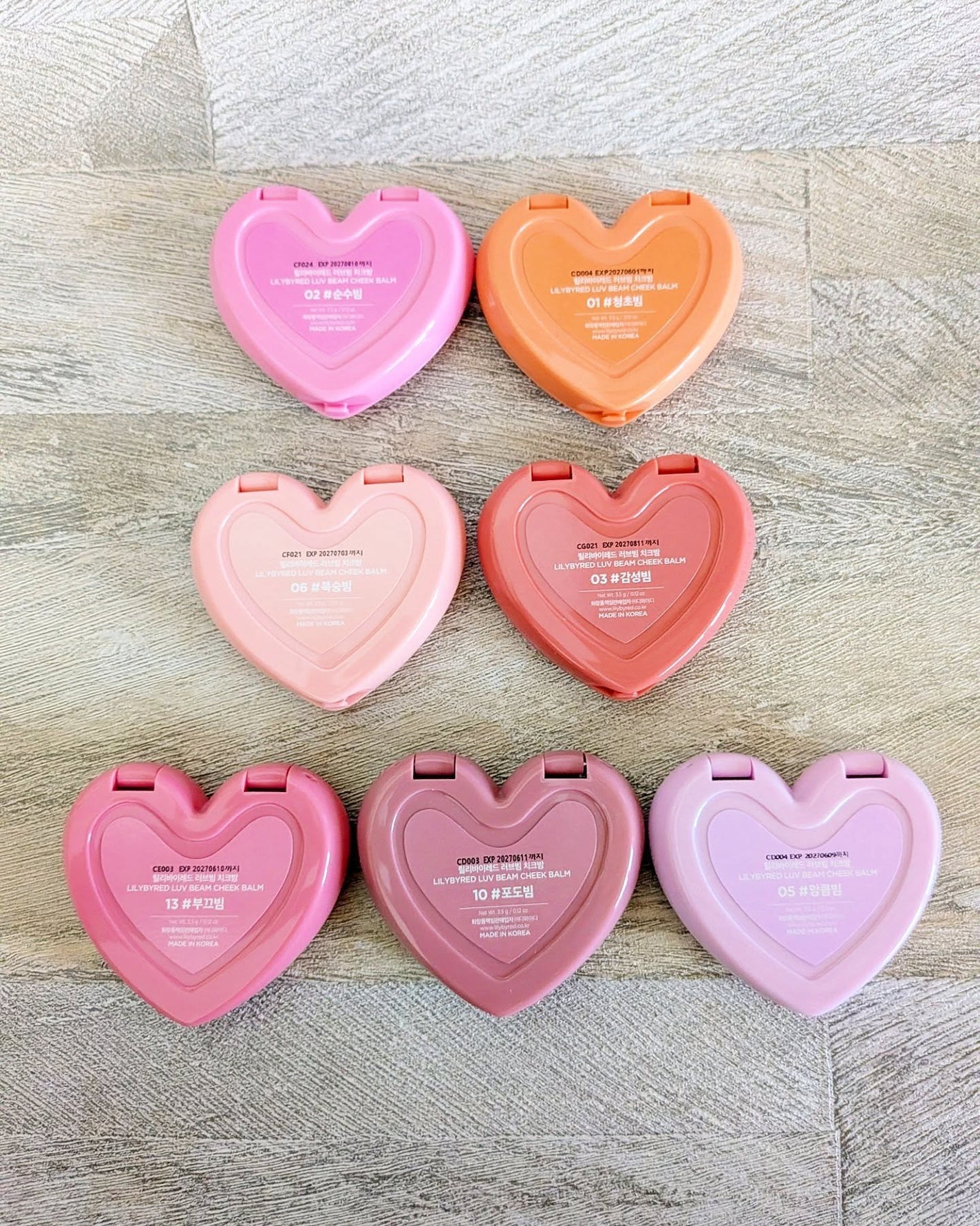 Luv Beam Cheek/lilybyred/パウダーチークを使ったクチコミ(3枚目)