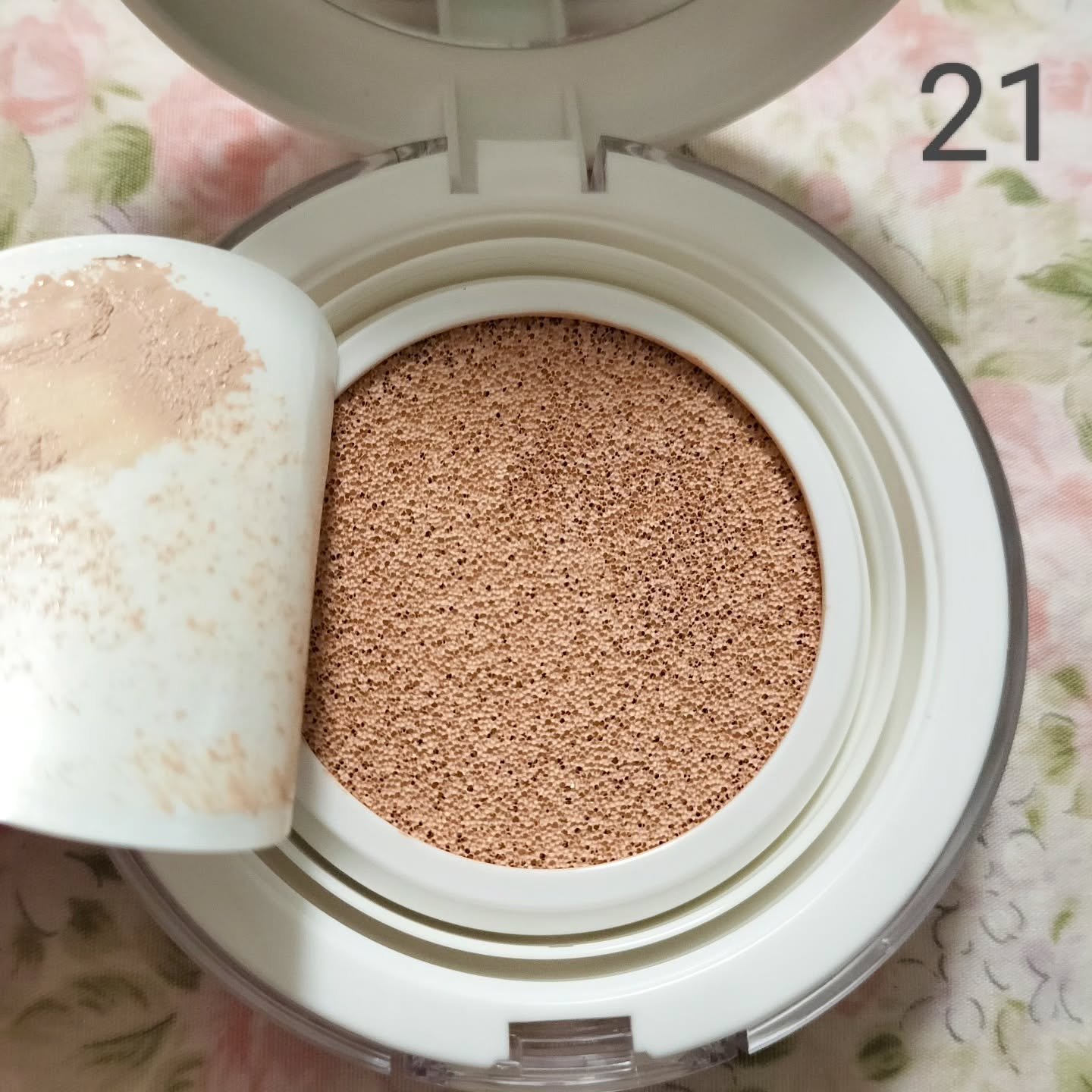 センシティブピュア＆ピュアクッション/SAM'U/クッションファンデーションを使ったクチコミ（3枚目）