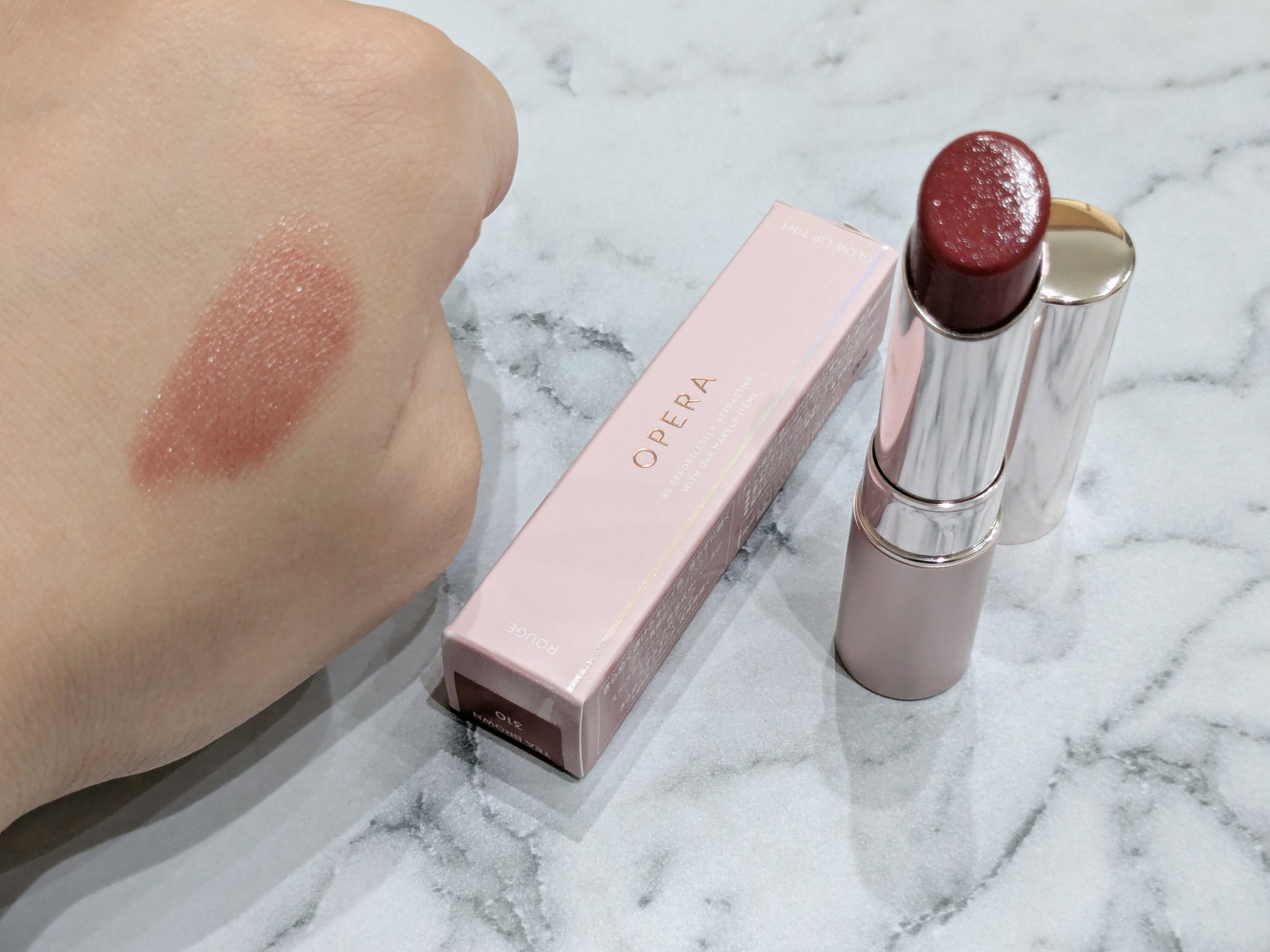 オペラ グロウリップティント 310 ティーブラウン/OPERA/リップティントを使ったクチコミ（2枚目）