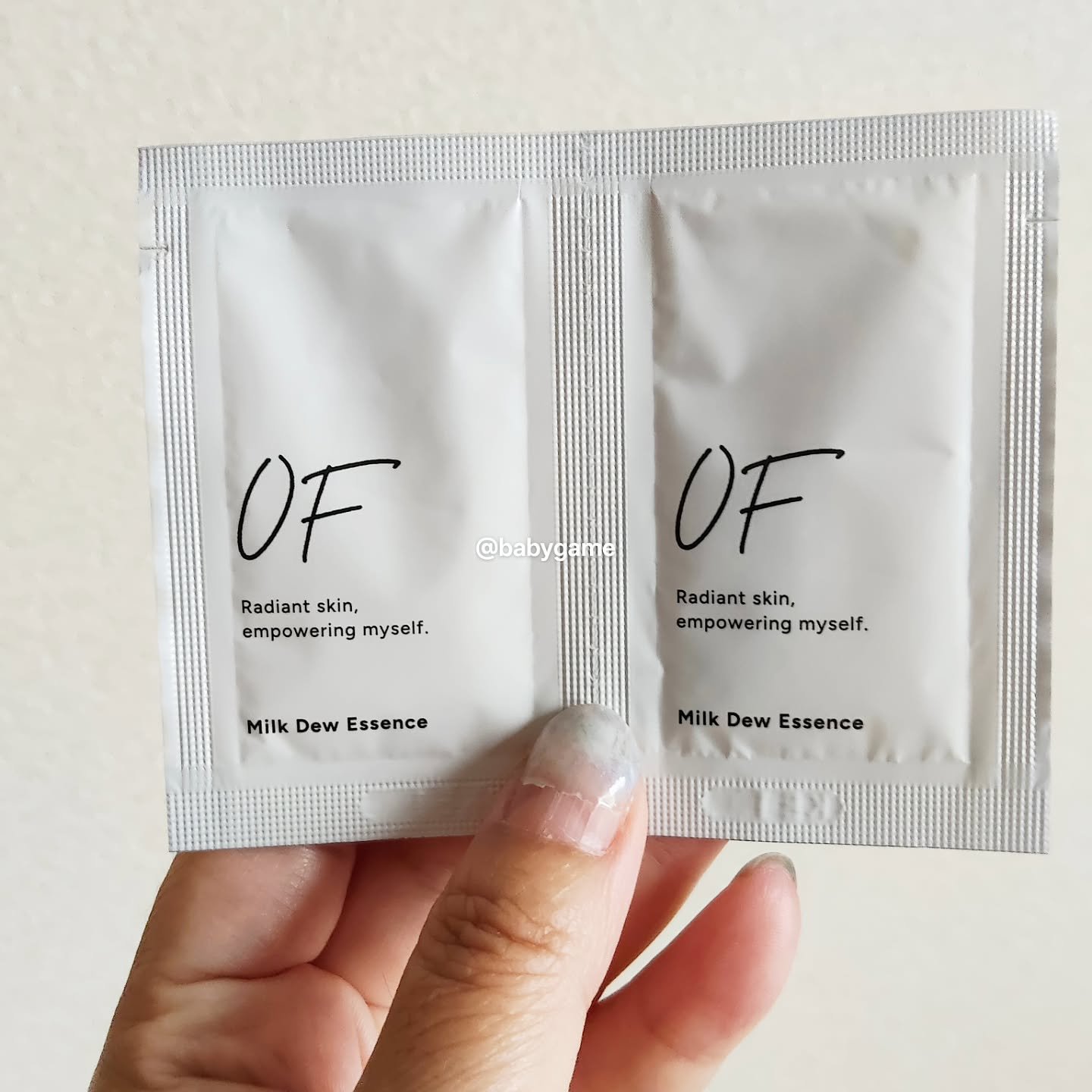 Milk Dew Essence/OF/オールインワン化粧品を使ったクチコミ（2枚目）