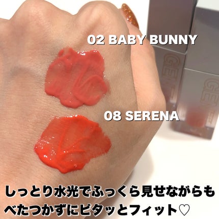 ジェントルキスグロウティント/Tooq/リップティントを使ったクチコミ(2枚目)