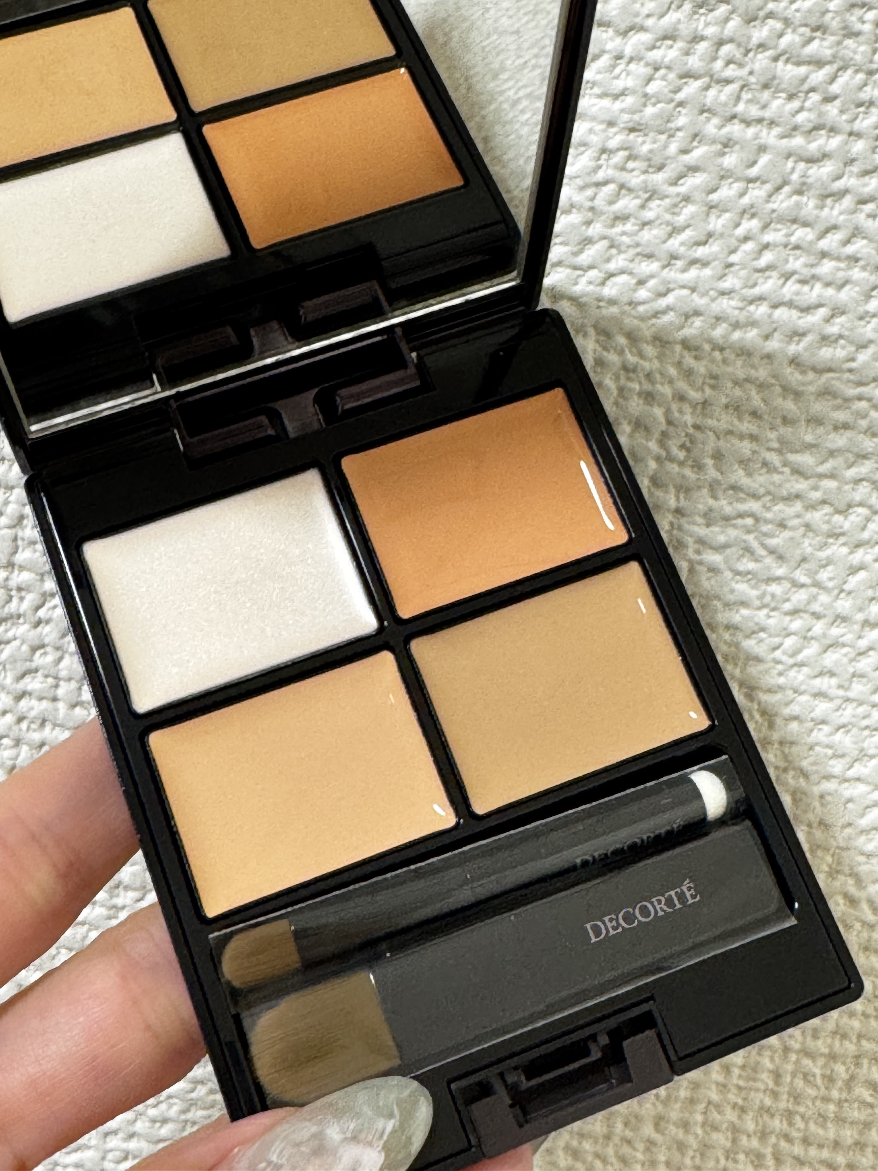 トーンパーフェクティング パレット/DECORTÉ/パレットコンシーラーを使ったクチコミ（1枚目）
