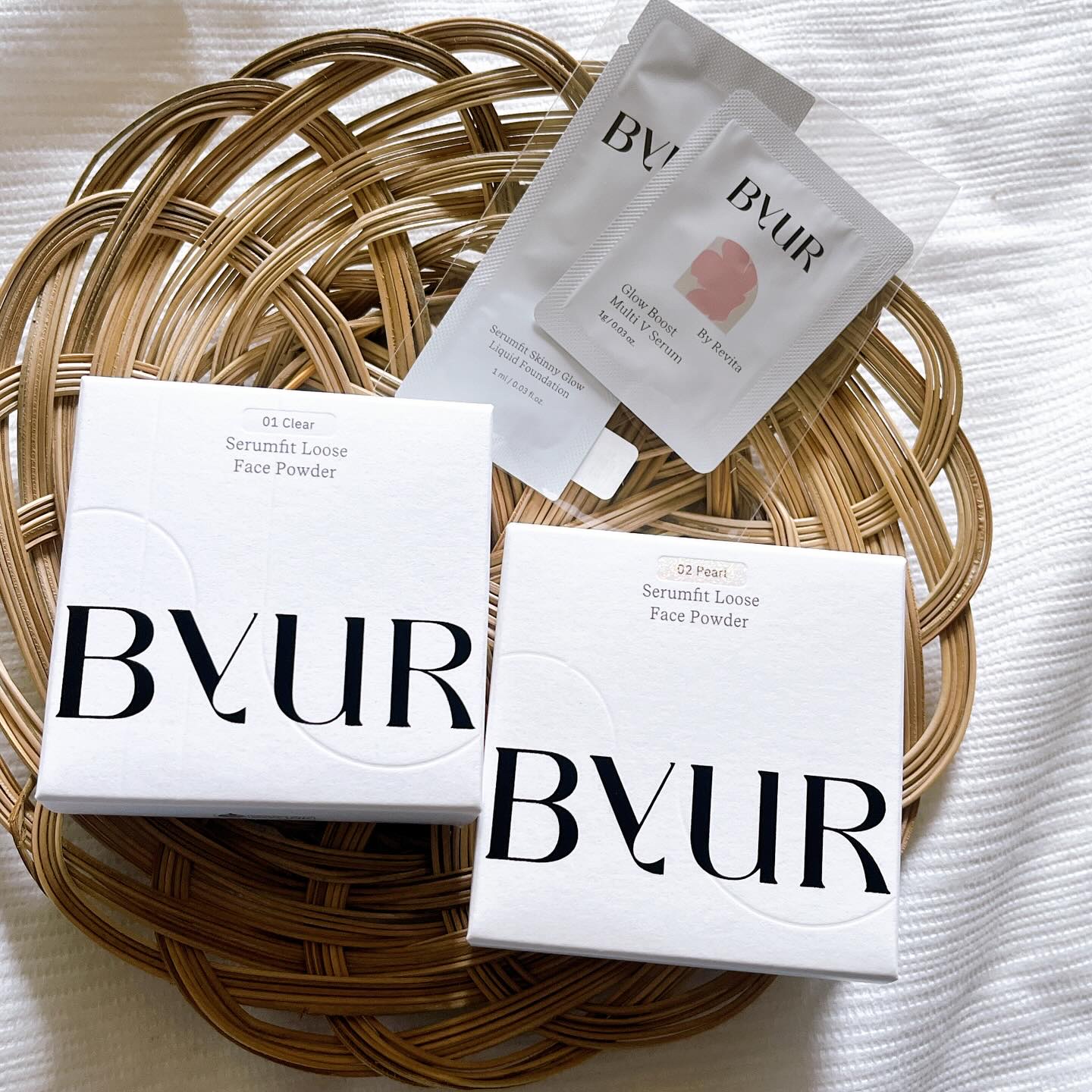 セラムフィット ルースフェイスパウダー/ByUR/ルースパウダーを使ったクチコミ（1枚目）