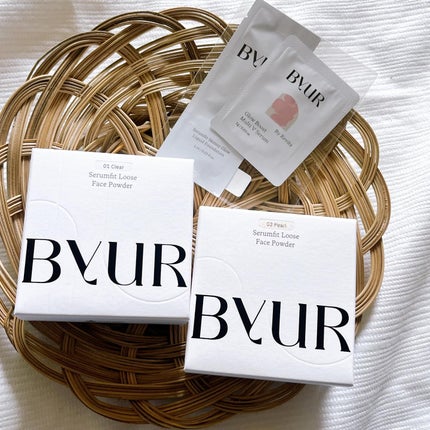 セラムフィット ルースフェイスパウダー/ByUR/ルースパウダーを使ったクチコミ(1枚目)