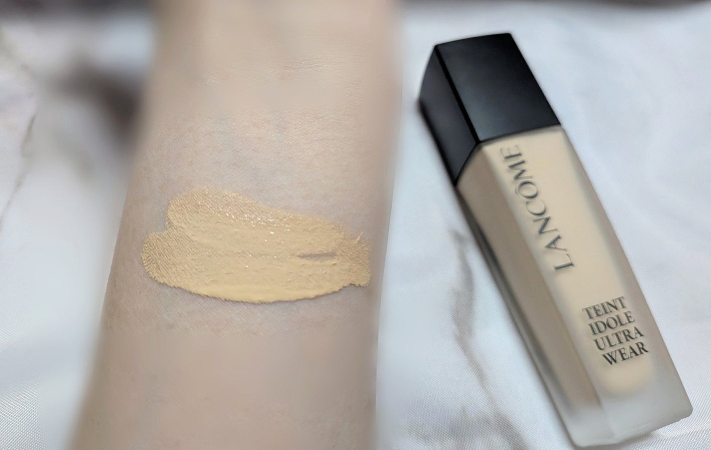 タンイドル ウルトラ ウェア リキッド N/LANCOME/リキッドファンデーションを使ったクチコミ(2枚目)