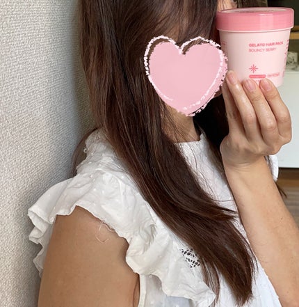 リペアターンジェラートヘアパック バウンシーベリー/リリーイブ/洗い流すヘアトリートメントを使ったクチコミ(7枚目)