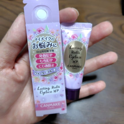 ラスティングマルチアイベース WP/キャンメイク/アイシャドウベースを使ったクチコミ(1枚目)