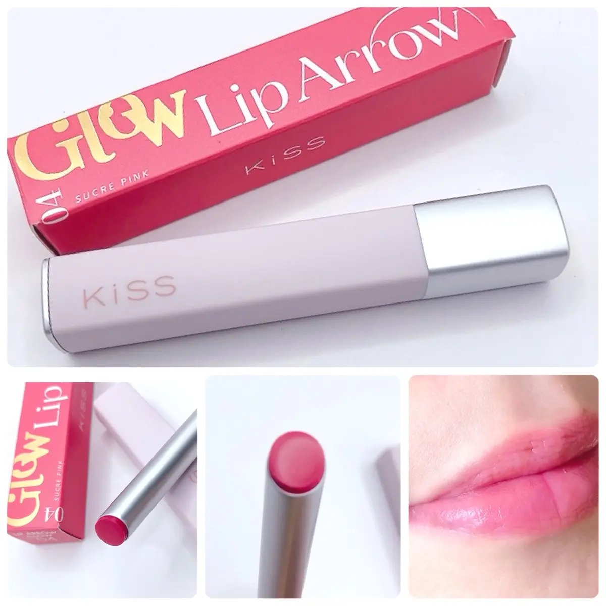 キス リップアロー グロウ/KiSS/口紅を使ったクチコミ（2枚目）