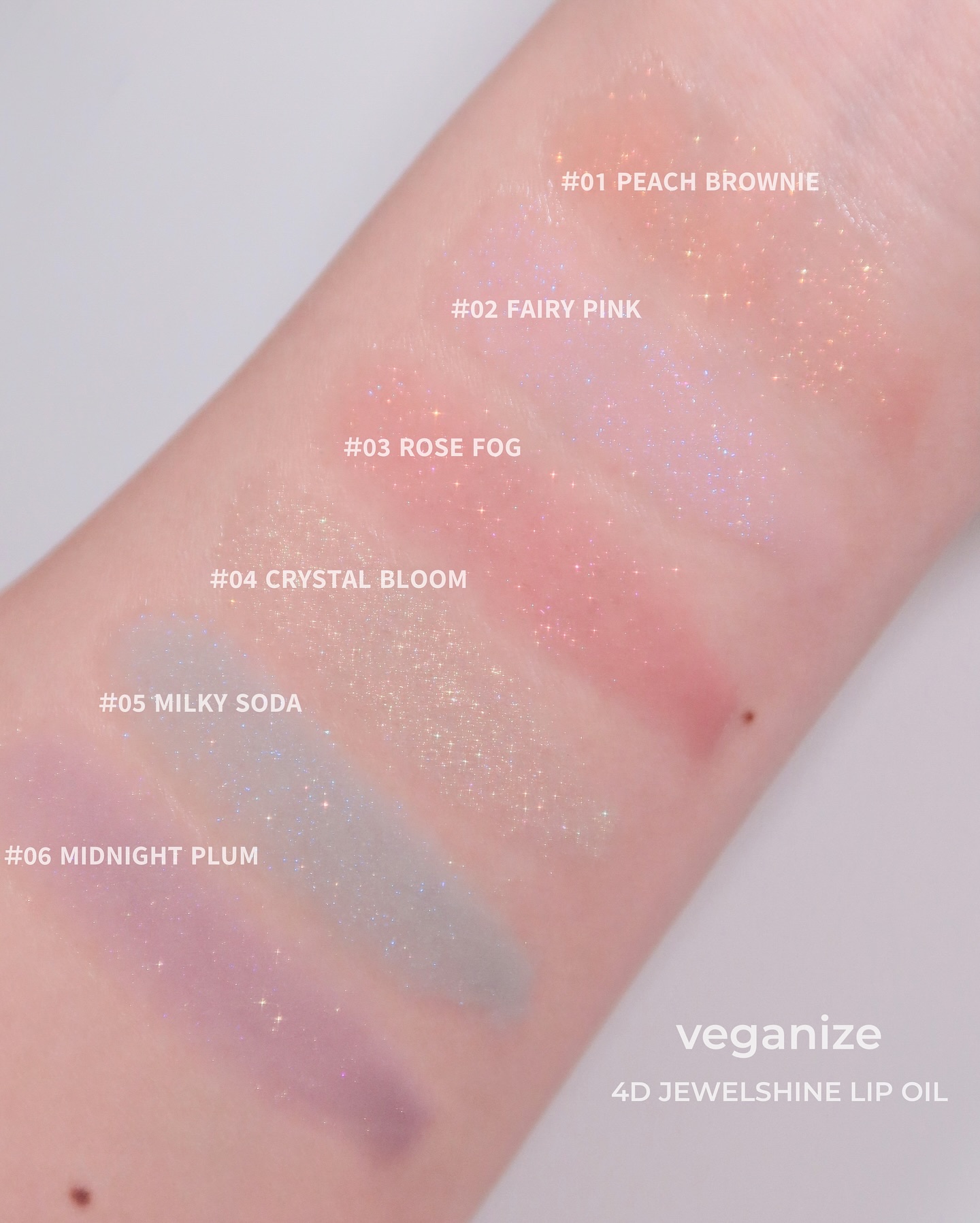 4Dジュエルシャインリップオイルパールグロス/Veganize/リップグロスを使ったクチコミ（2枚目）
