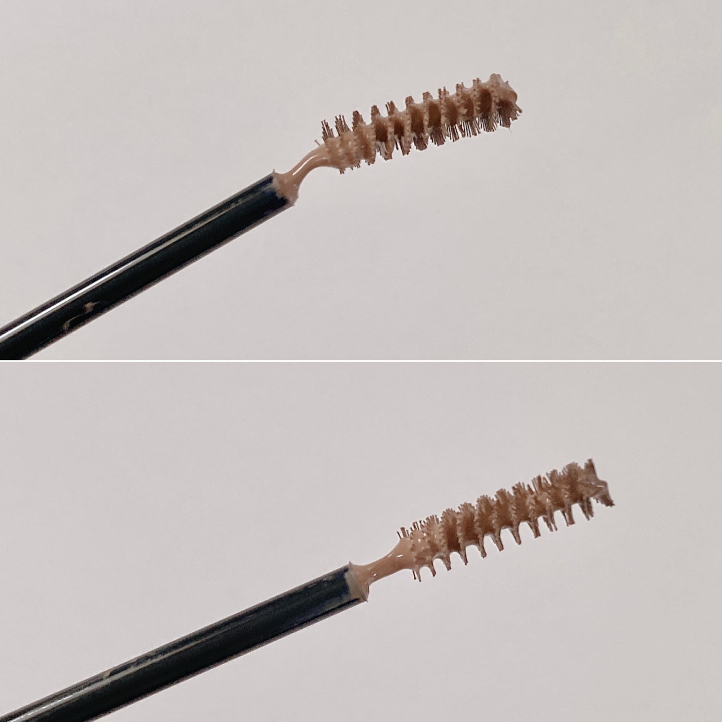 インスパイアスキニーブロウカラ/mude/眉マスカラを使ったクチコミ(3枚目)