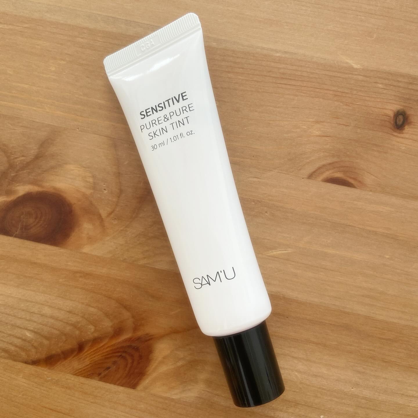 センシティブピュア＆ピュアスキンティント/SAM'U/化粧下地を使ったクチコミ（2枚目）