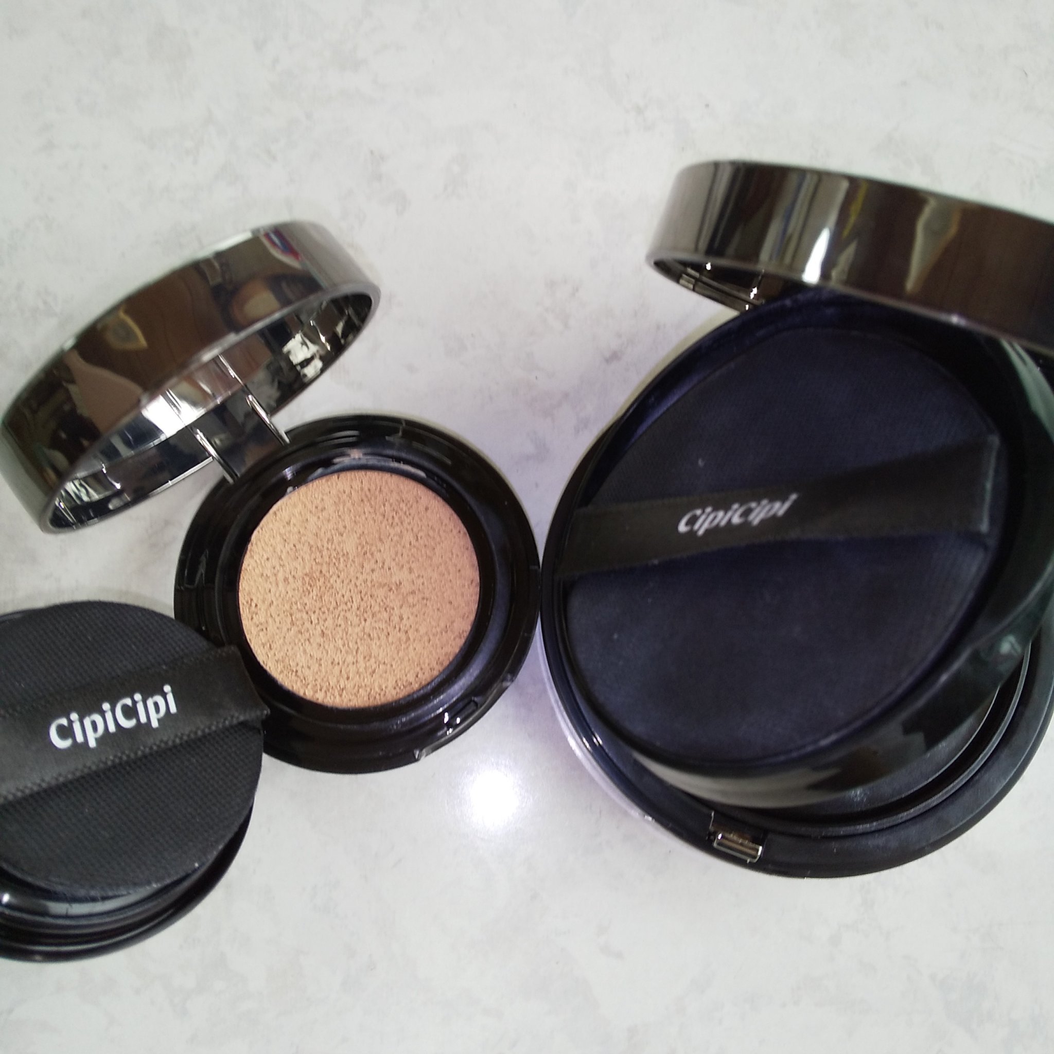 シピシピ フィットスキンクッション R/CipiCipi/クッションファンデーションを使ったクチコミ（3枚目）