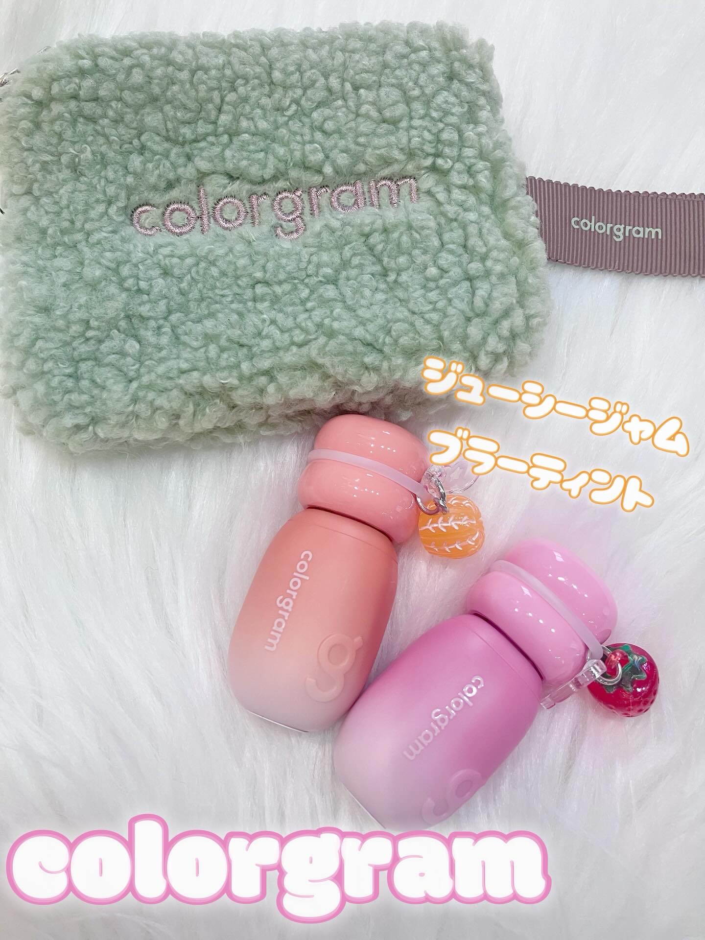 カラーグラム ジューシージャムブラーティント/Colorgram/リップティントを使ったクチコミ（1枚目）