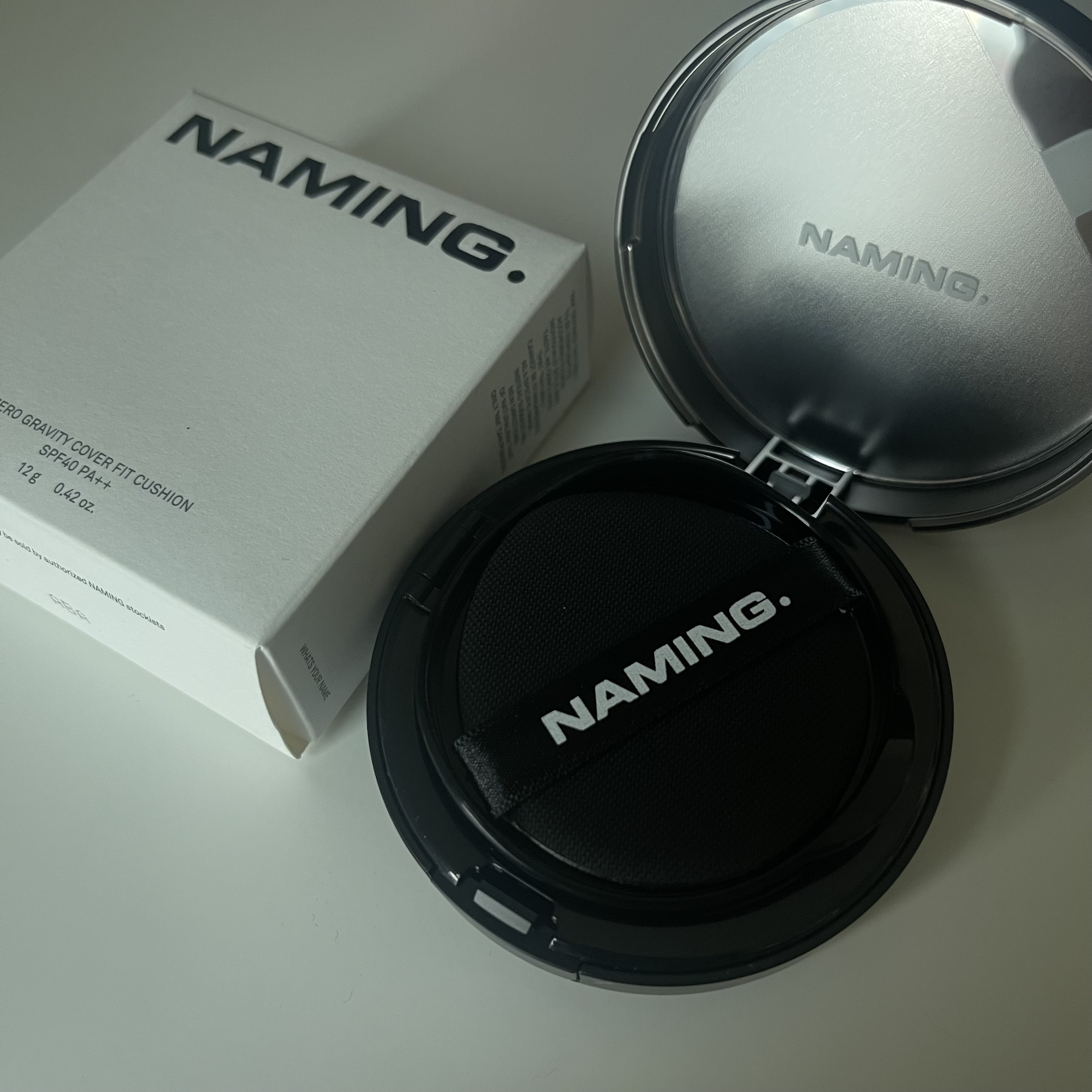 ネーミング ゼログラビティ カバーフィットクッション/NAMING./クッションファンデーションを使ったクチコミ（2枚目）