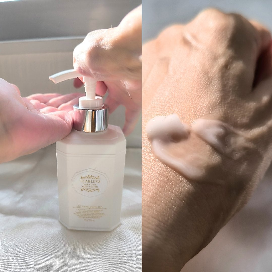 パフュームボディローション リリィムスクホワイトティー/TEABLESS/ボディローションを使ったクチコミ(3枚目)