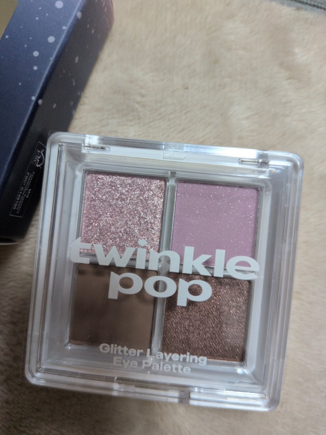 グリッターレイヤリングアイシャドウパレット/TWINKLE POP/アイシャドウパレットを使ったクチコミ（3枚目）