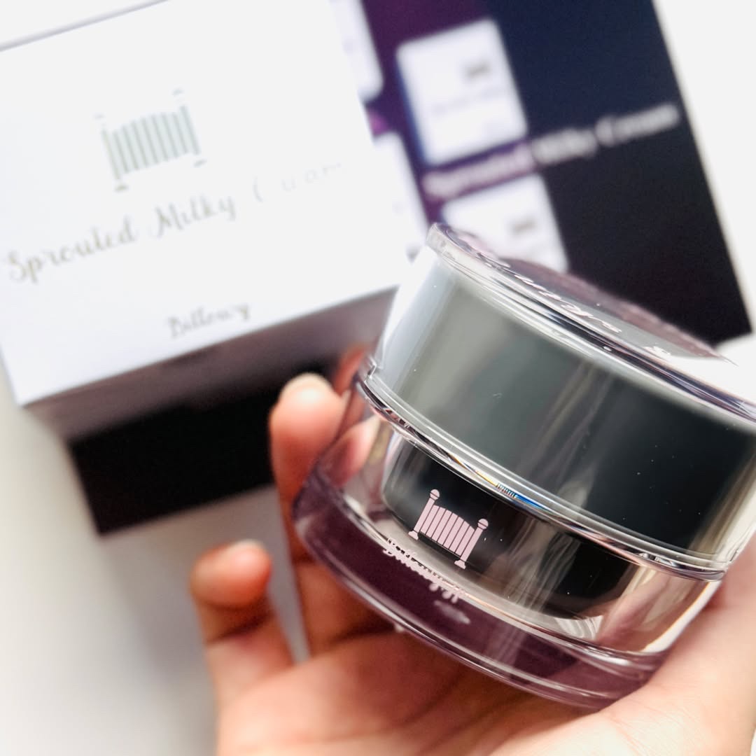 Sprouted Milky Cream/Billowy/フェイスクリームを使ったクチコミ（2枚目）