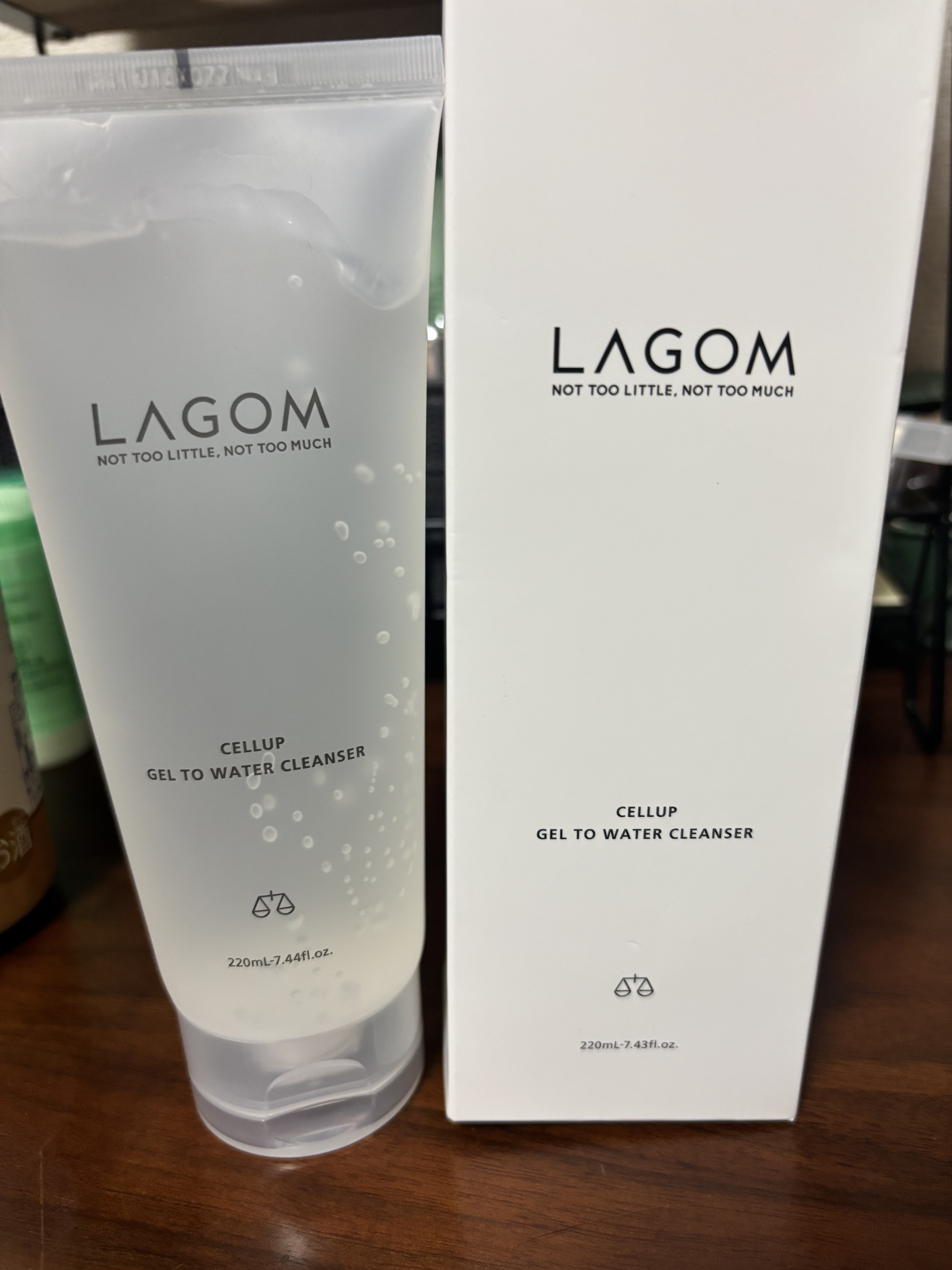 ラゴム ジェルトゥウォーター クレンザー(朝用洗顔)/LAGOM /その他洗顔料を使ったクチコミ（1枚目）