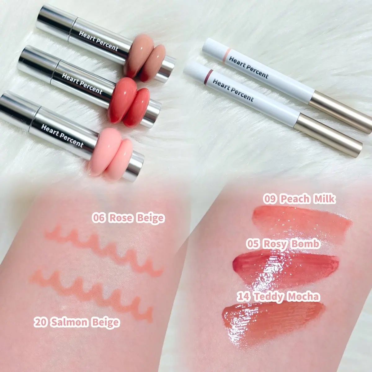 ドットオンムードリップペンシル/Heart Percent/リップライナーを使ったクチコミ（2枚目）