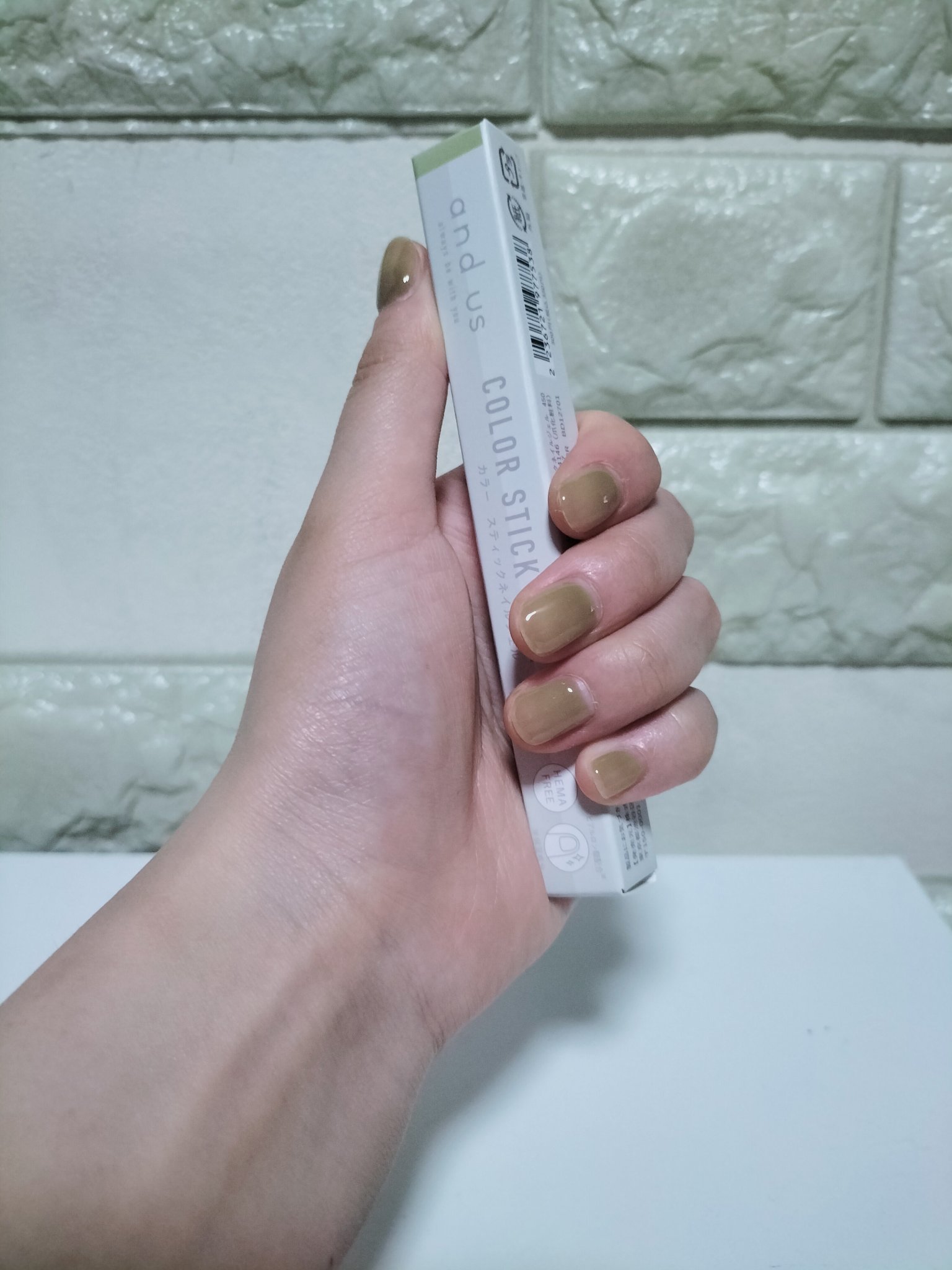 カラースティックネイルジェル/and us/ジェルネイルを使ったクチコミ（1枚目）