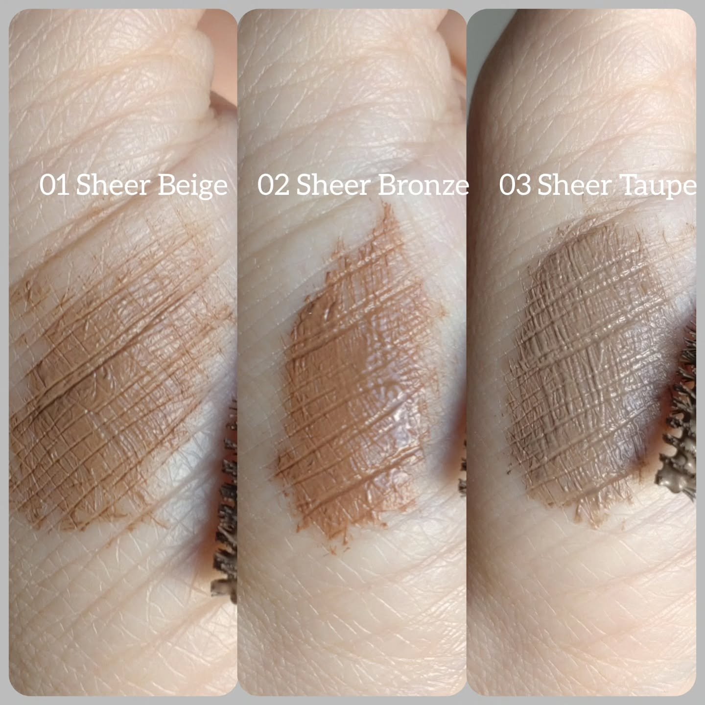 シアーカラーブロウ/デジャヴュ/眉マスカラを使ったクチコミ（3枚目）