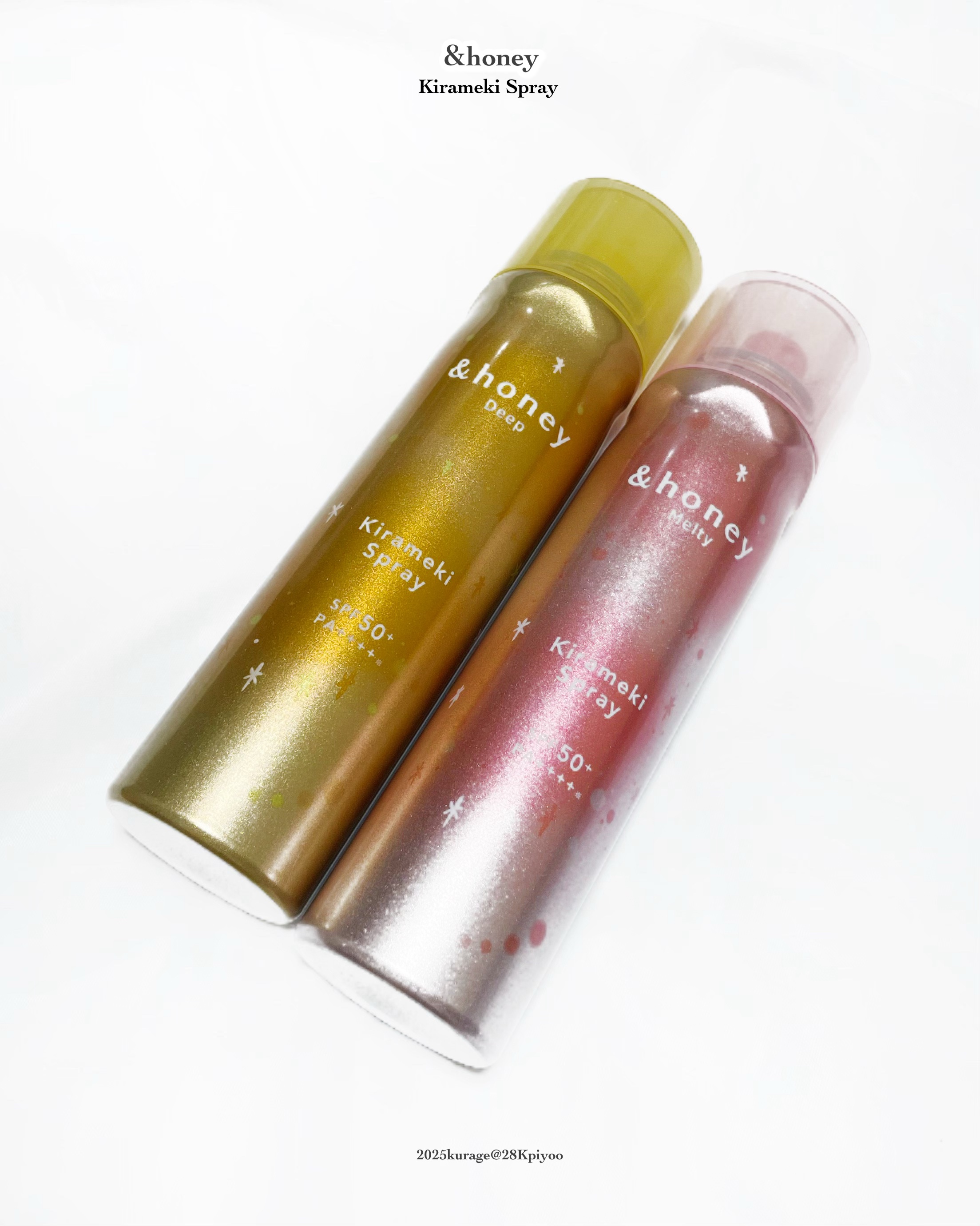  アンドハニー　メルティ　モイストリペア　キラメキスプレー/&honey/ヘアスプレーを使ったクチコミ（2枚目）