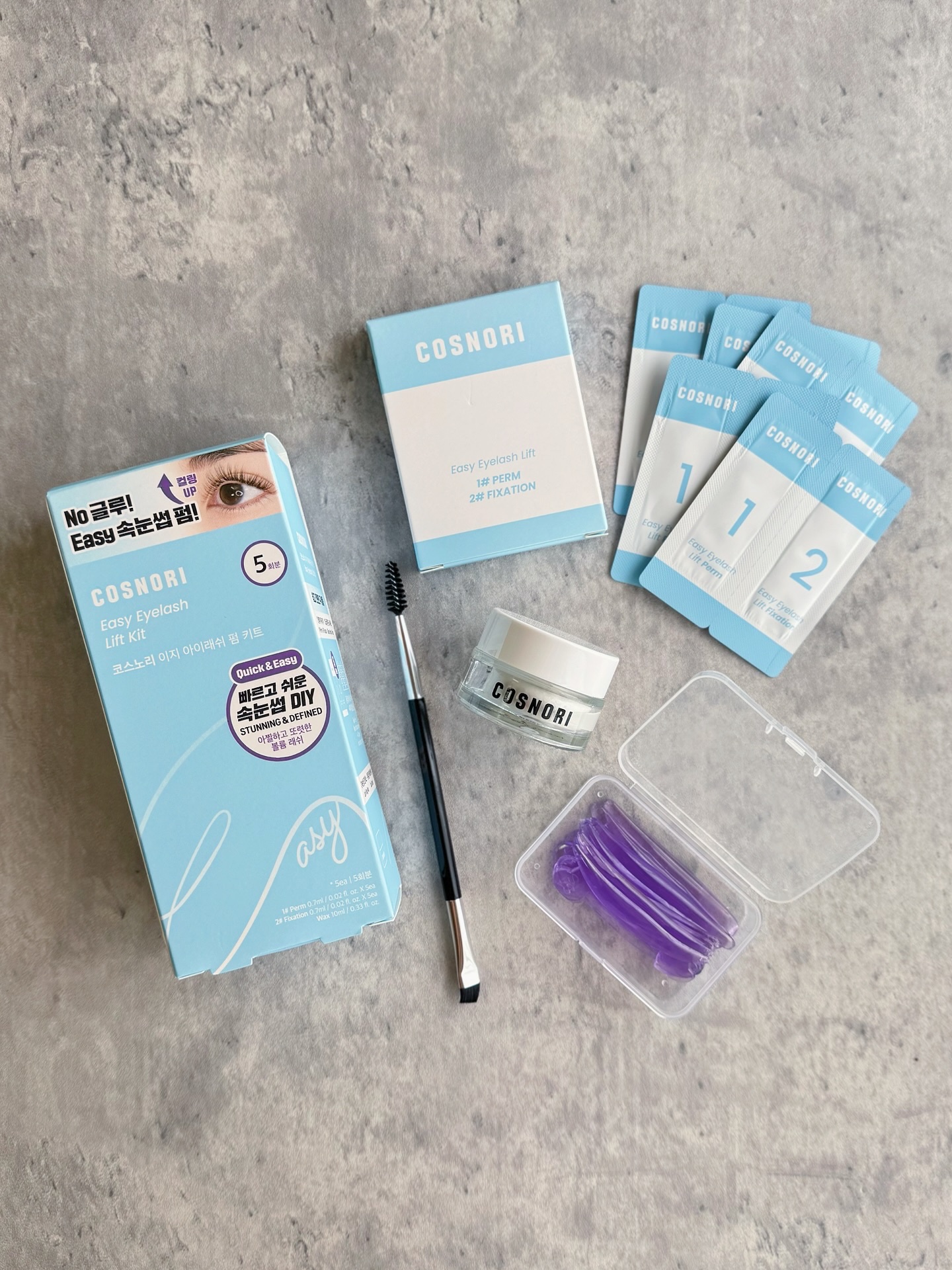 イージーアイラッシュリフトキット/COSNORI/その他キットセットを使ったクチコミ（1枚目）