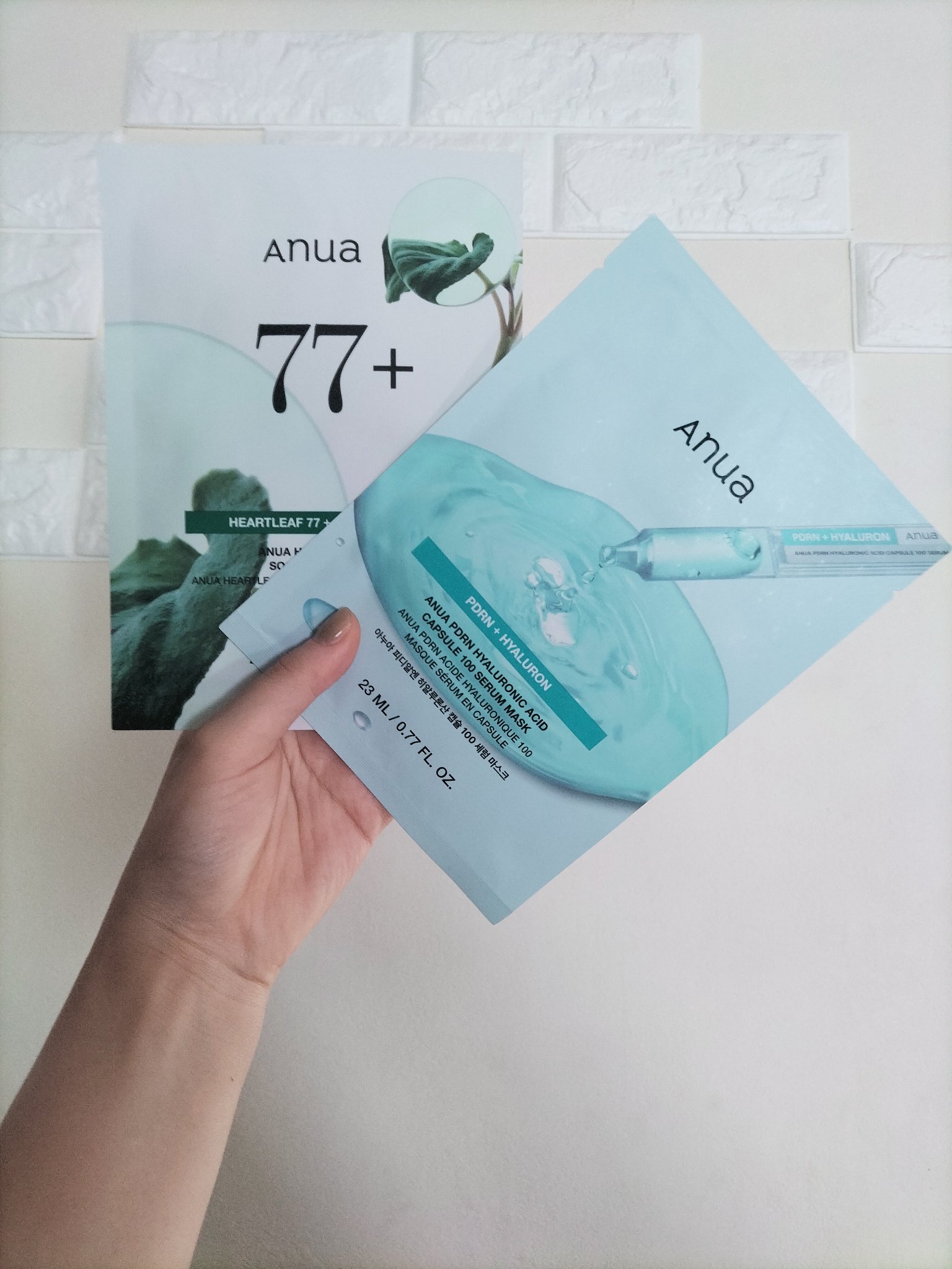 ドクダミ80％スージングアンプル/Anua/美容液を使ったクチコミ（3枚目）