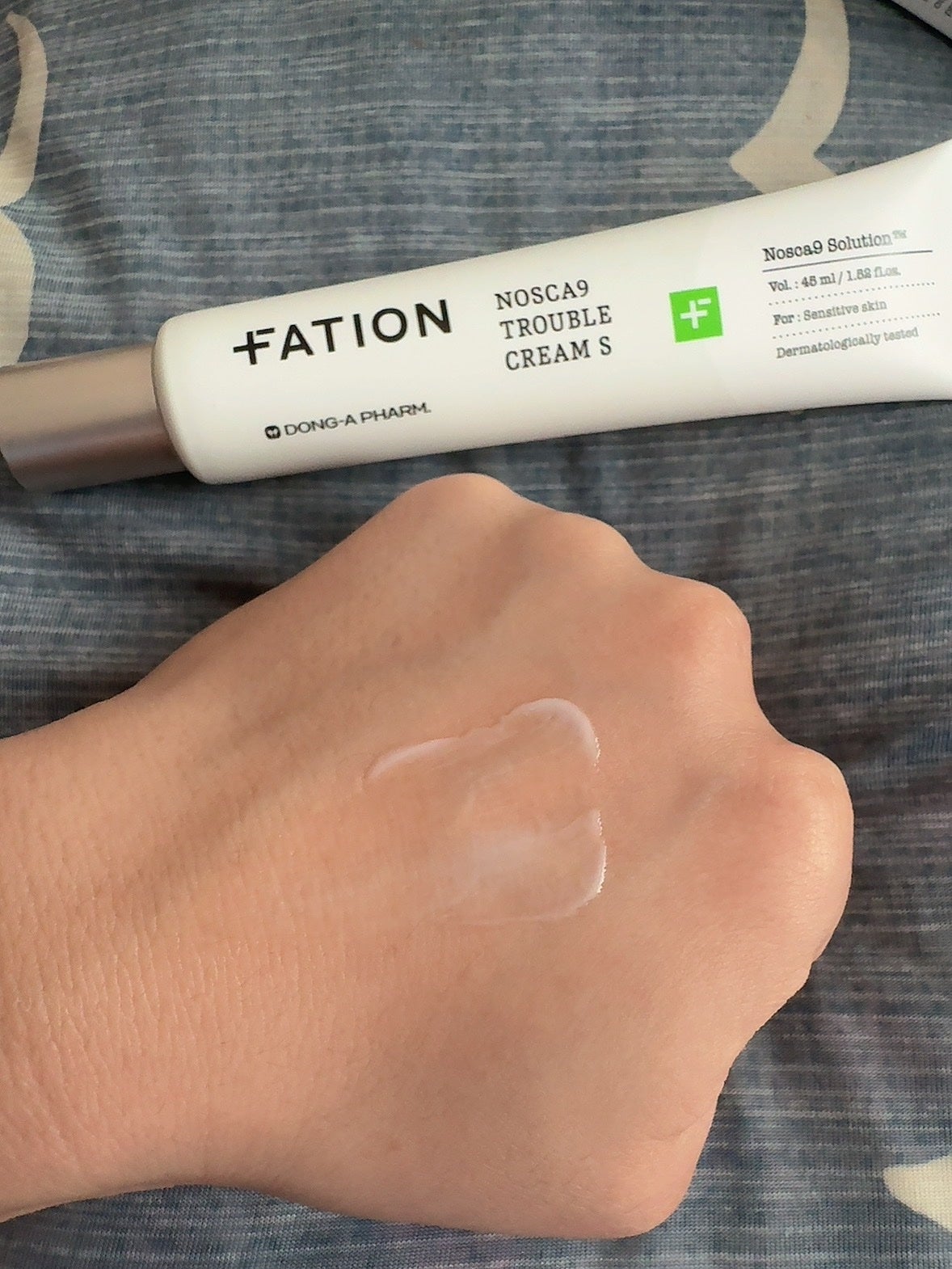 ノスカナインTクリームS/FATION/フェイスクリームを使ったクチコミ(3枚目)