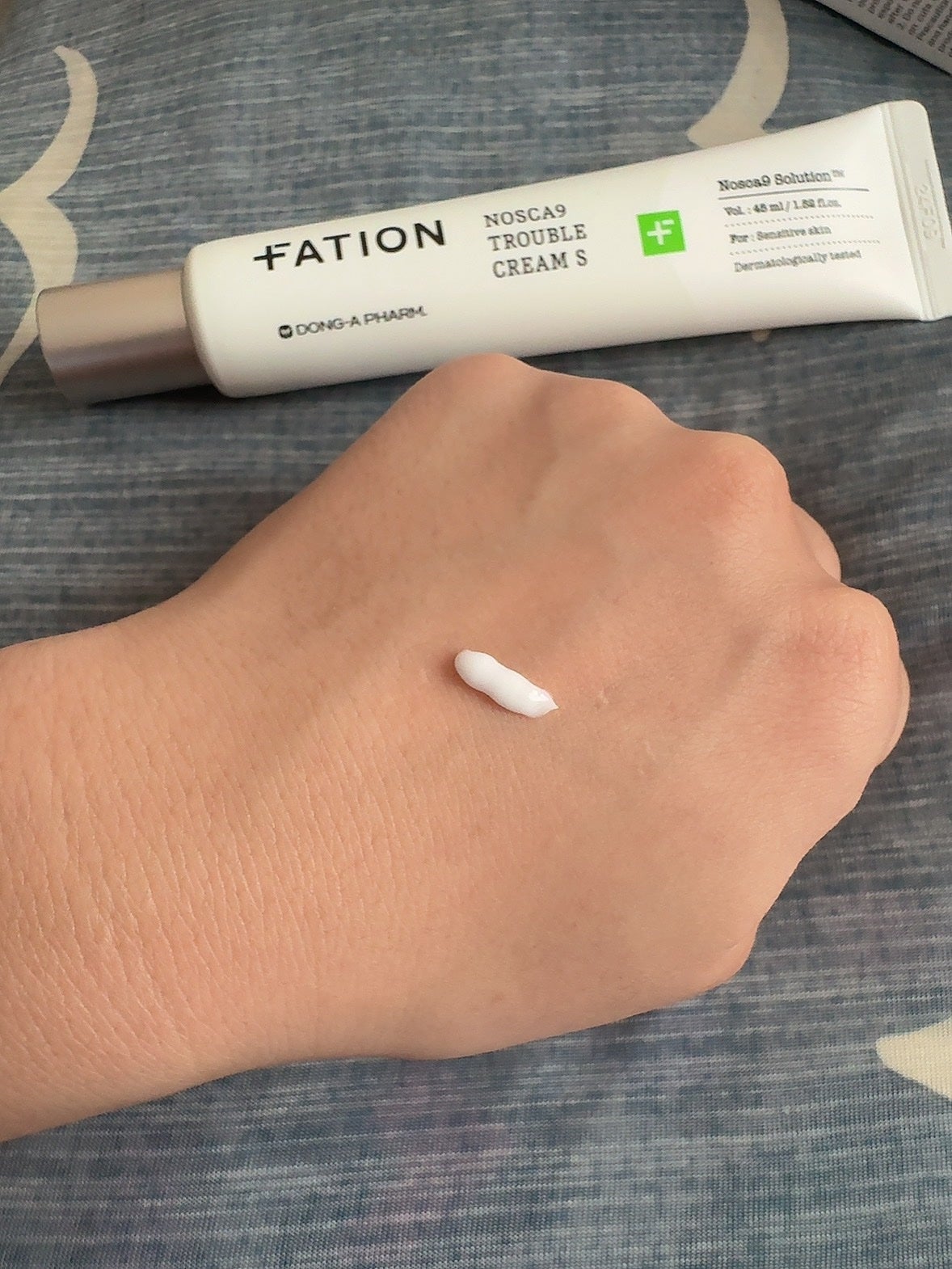ノスカナインTクリームS/FATION/フェイスクリームを使ったクチコミ(2枚目)