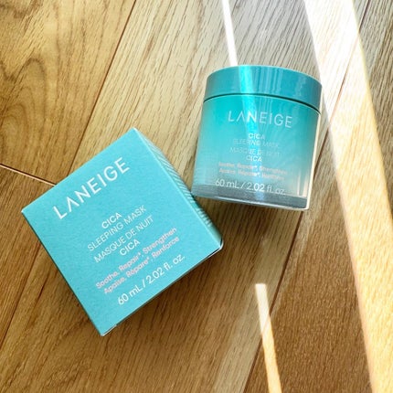 シカスリーピングマスク N/LANEIGE/フェイスクリームを使ったクチコミ(5枚目)