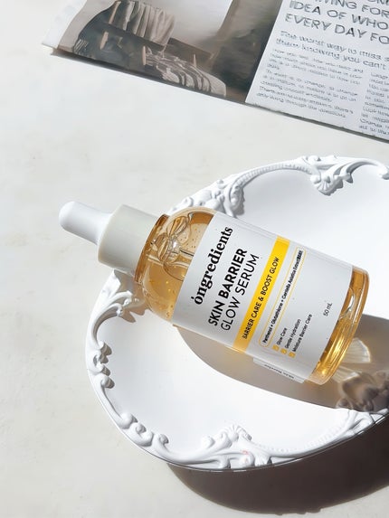 オングリディエンツ スキンバリアグローセラム/Ongredients/美容液を使ったクチコミ(4枚目)