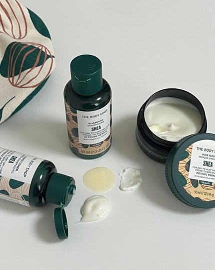 SB ヘアケア トライアル キット/THE BODY SHOP/ヘアケア・スタイリングを使ったクチコミ(3枚目)