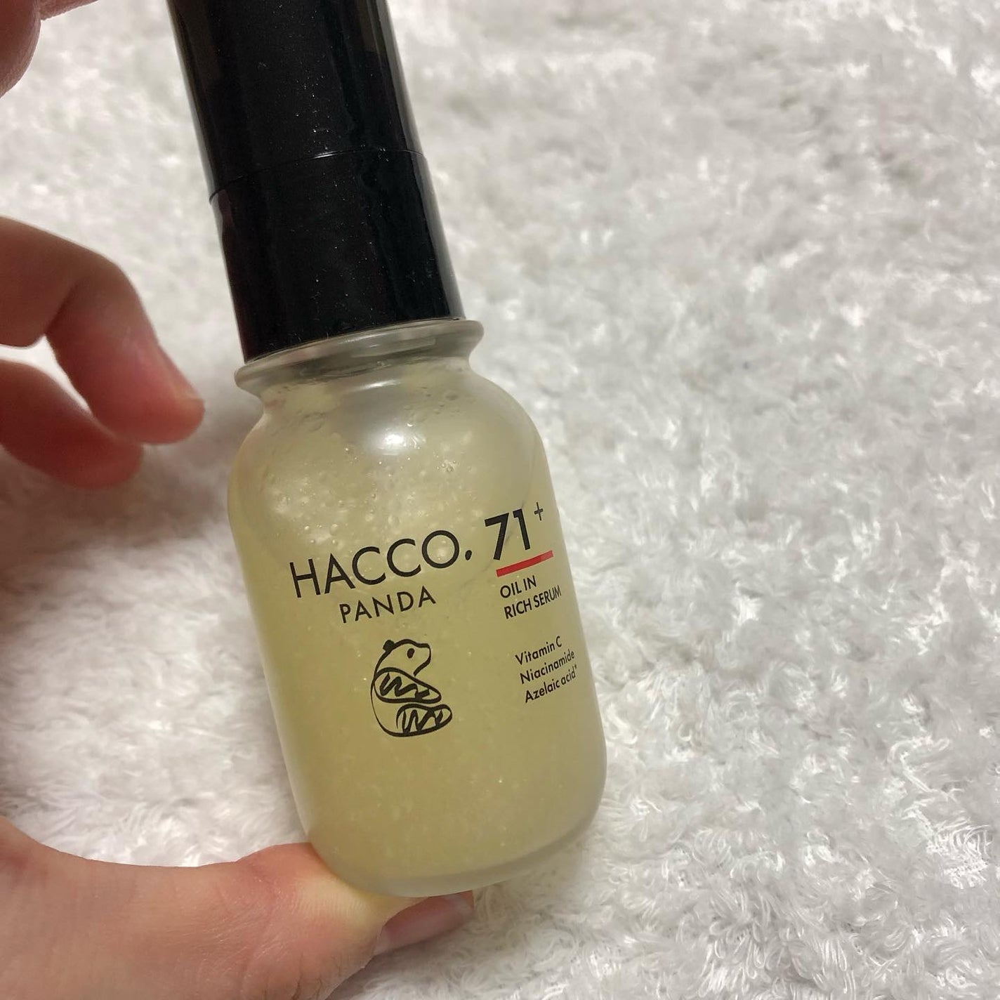 ハッコウパンダ 発酵オイルイン高濃度美容液/HACCO.PANDA/美容液を使ったクチコミ(3枚目)