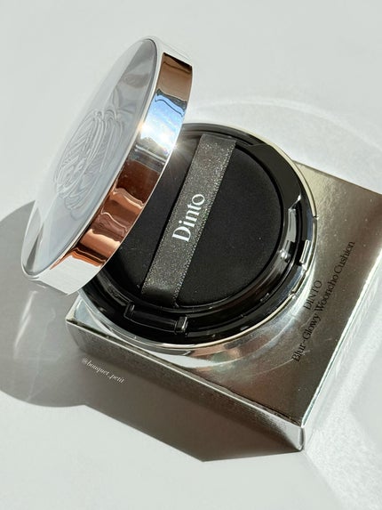 ブラーグローイクッション/Dinto/クッションファンデーションを使ったクチコミ(3枚目)