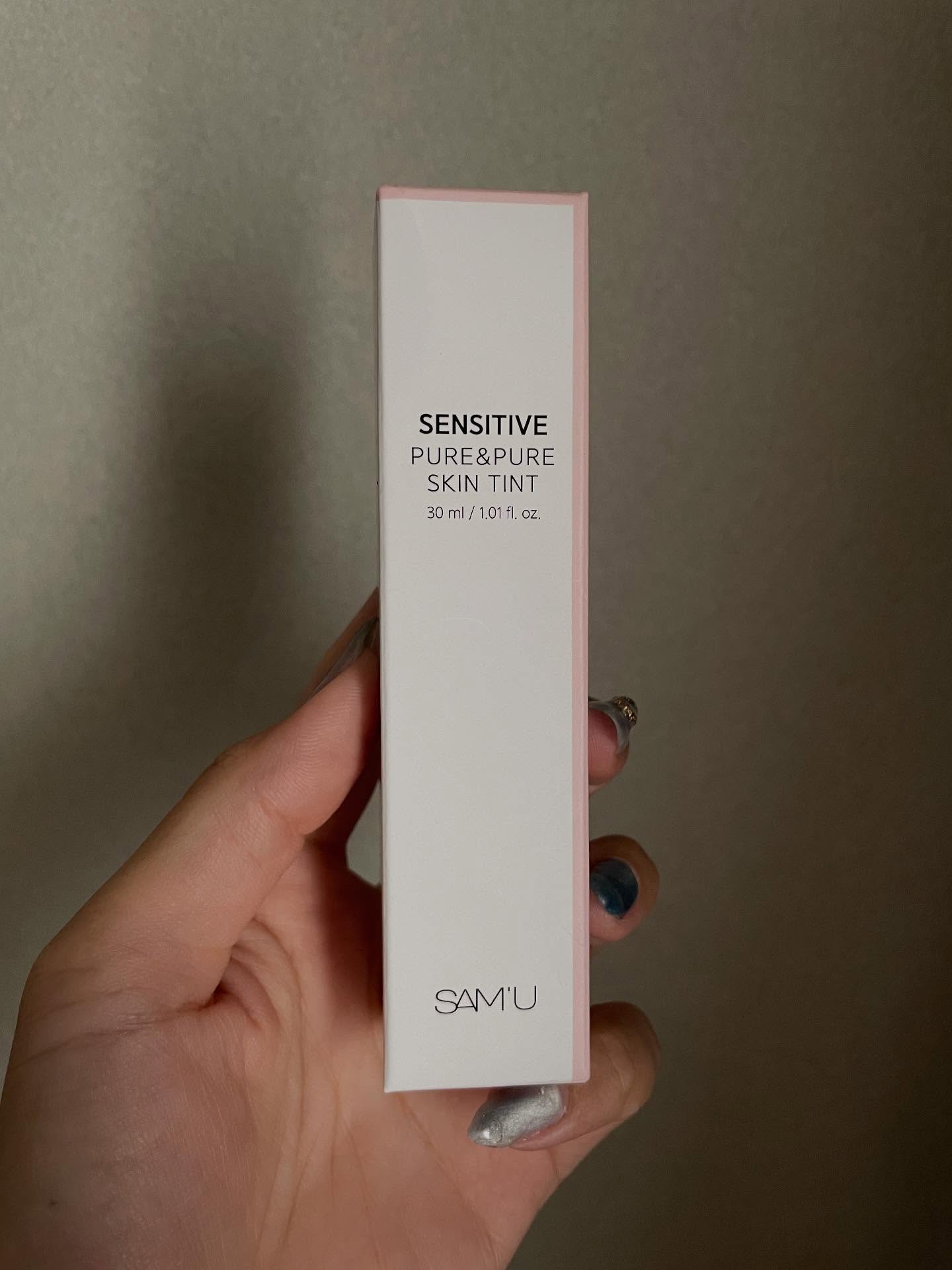 センシティブピュア＆ピュアスキンティント/SAM'U/化粧下地を使ったクチコミ（2枚目）